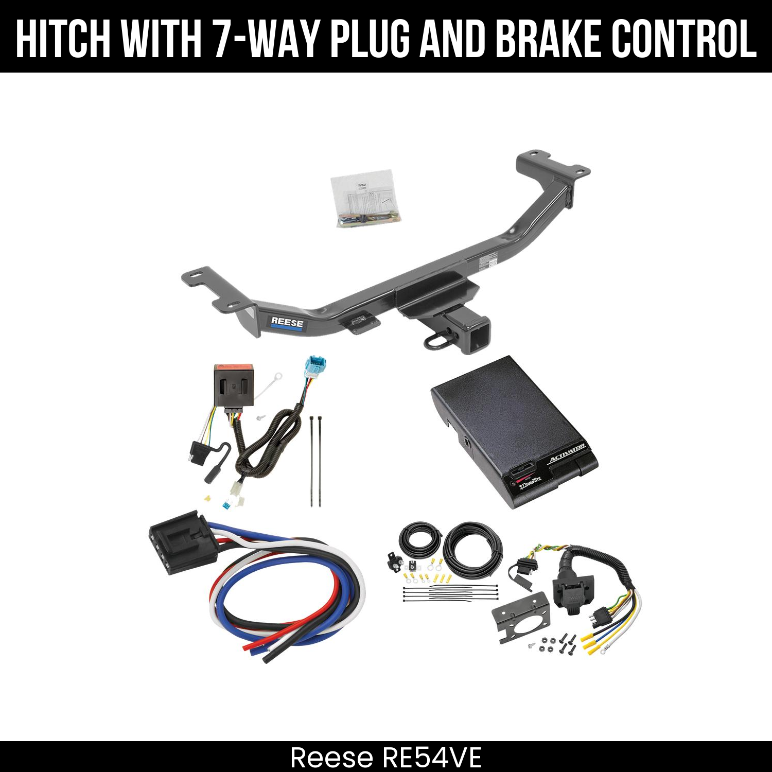 Trailer Hitch , 7-Way , Draw-Tite Activator Brake Control