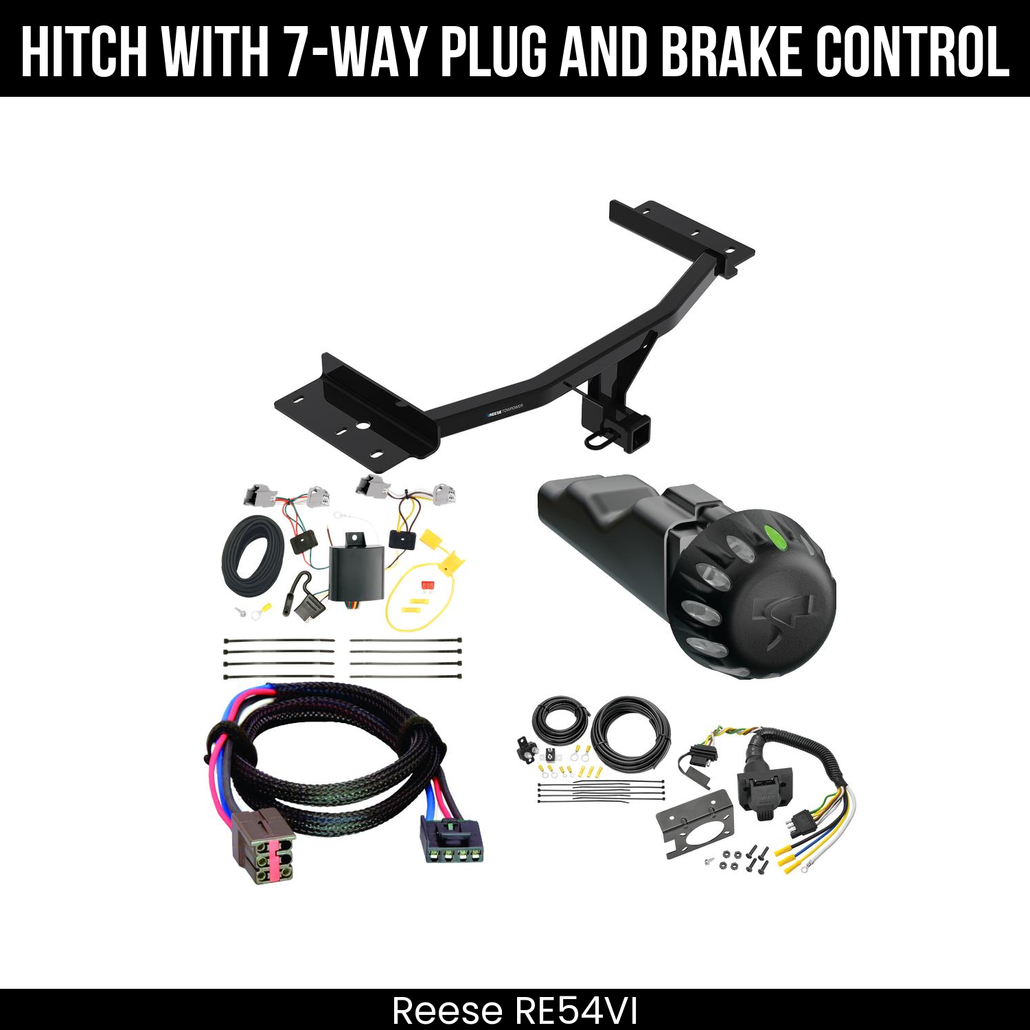 Trailer Hitch , 7-Way , Tekonsha Voyager iD Smart Brake Control