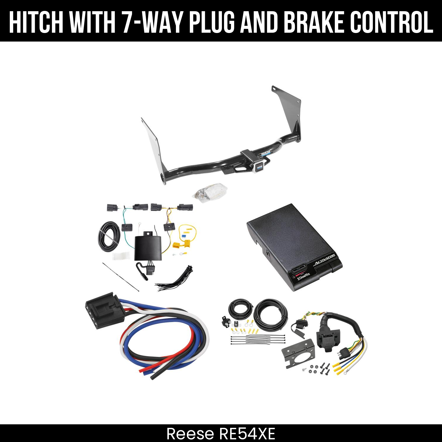 Trailer Hitch , 7-Way , Draw-Tite Activator Brake Control