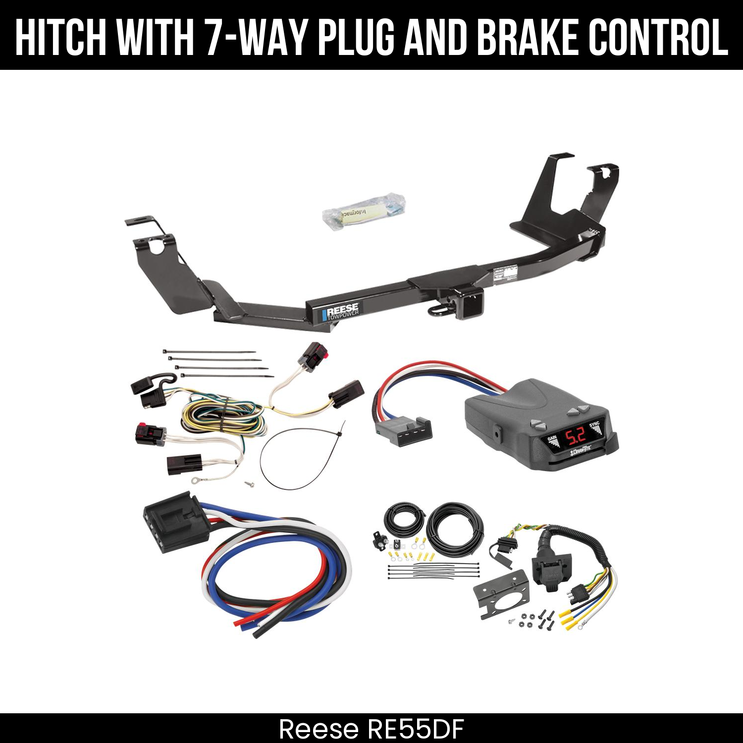 Trailer Hitch , 7-Way , Draw-Tite Activator IV Brake Control