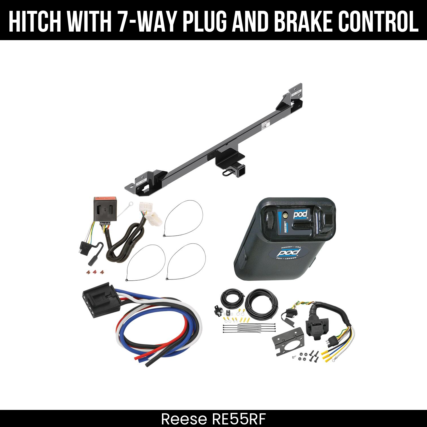 Trailer Hitch , 7-Way , Reese POD Brake Control