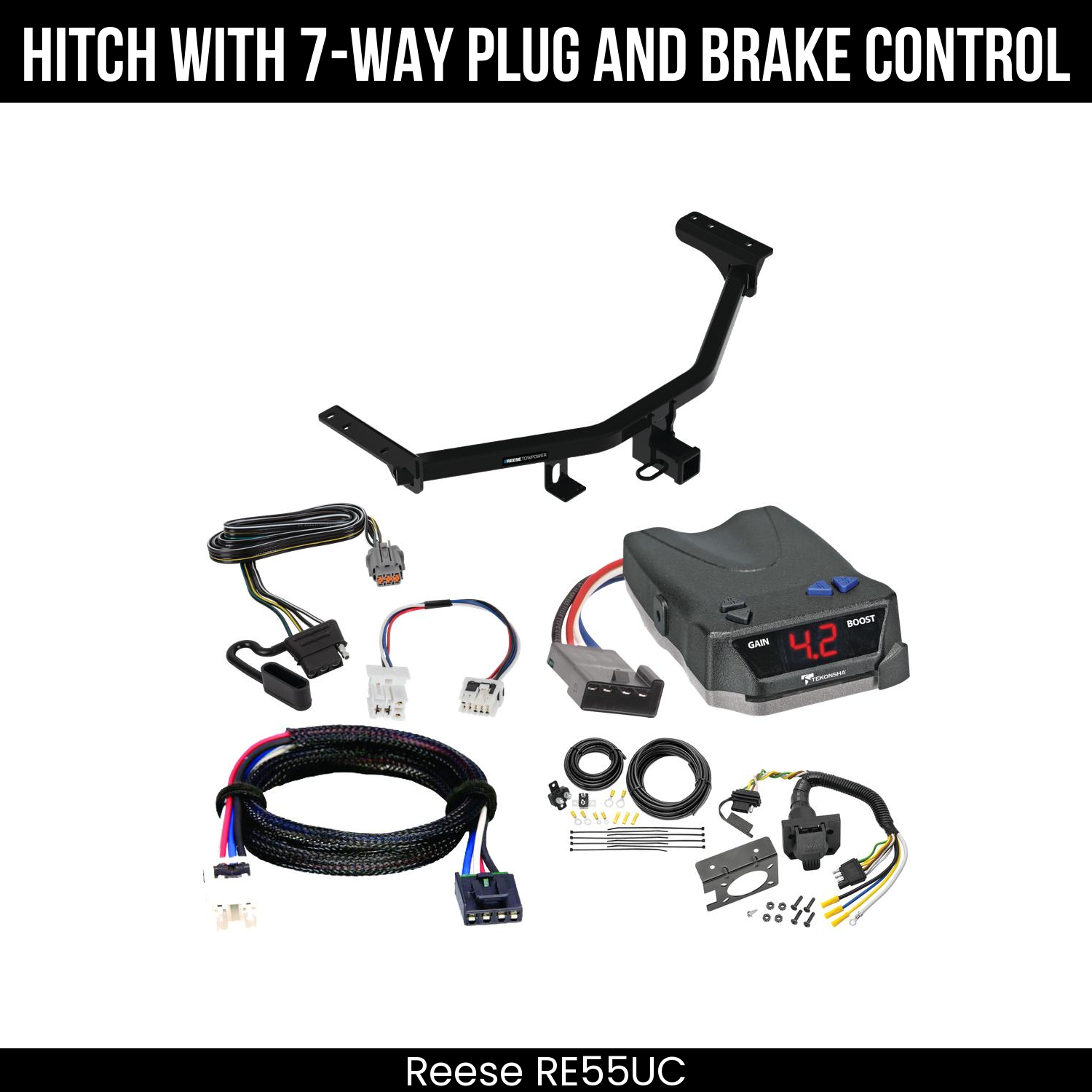 Trailer Hitch , 7-Way , Tekonsha Brake EVN Control