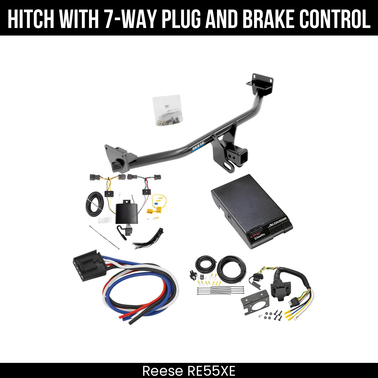 Trailer Hitch , 7-Way , Draw-Tite Activator Brake Control