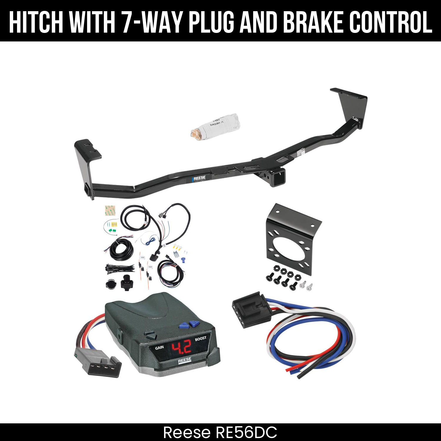 Trailer Hitch , 7-Way , Reese Brake EVN Control