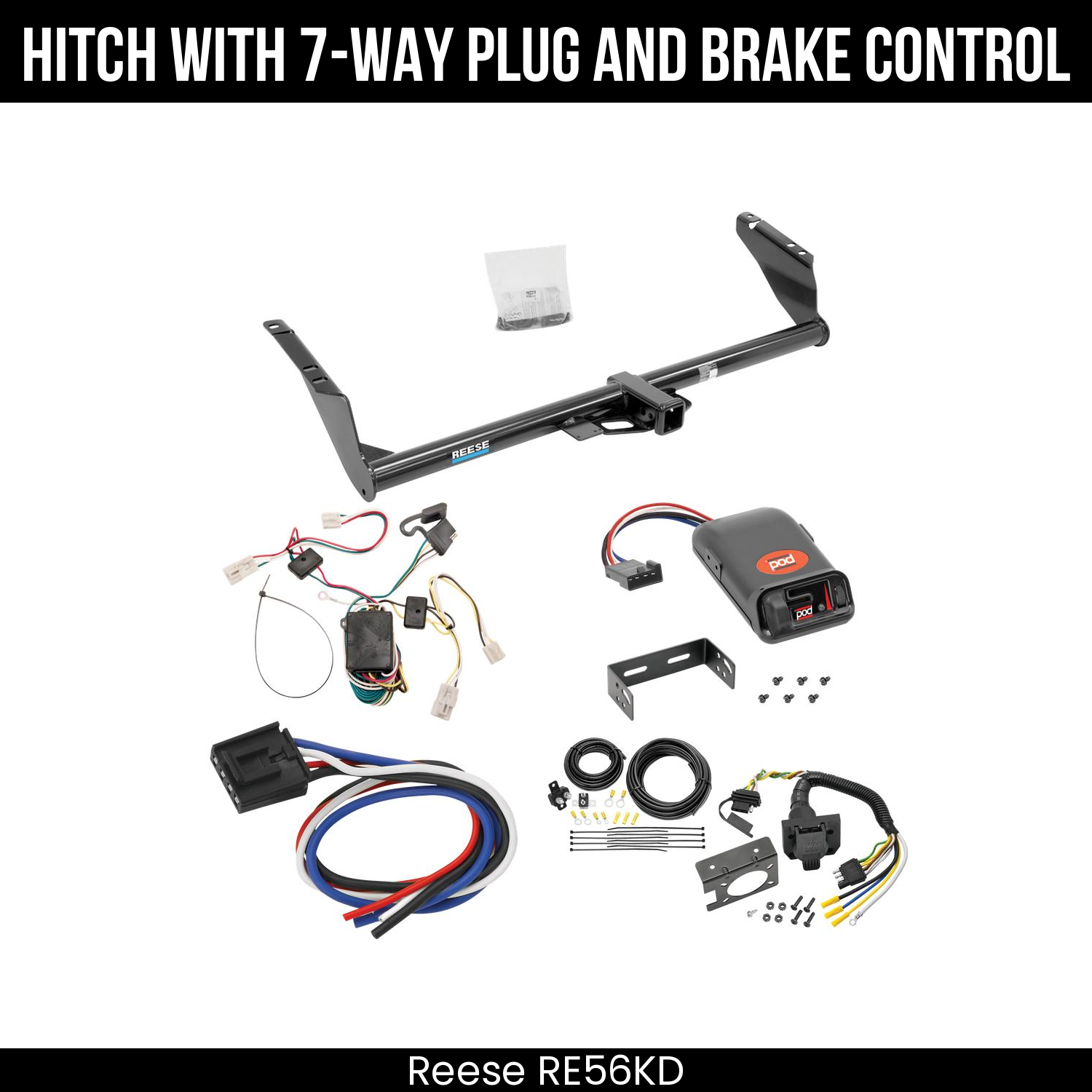 Trailer Hitch , 7-Way , Pro Series POD Brake Control