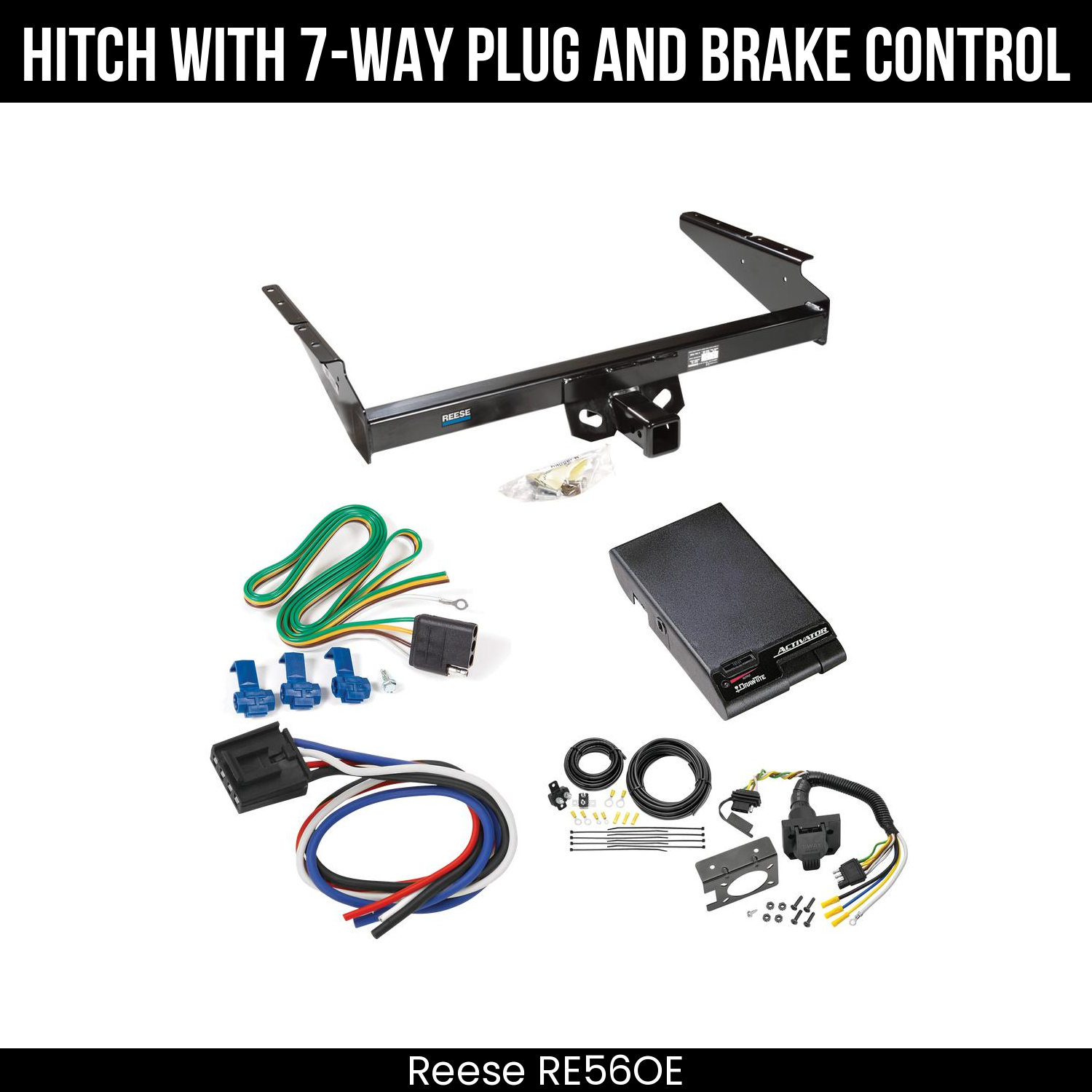 Trailer Hitch , 7-Way , Draw-Tite Activator Brake Control