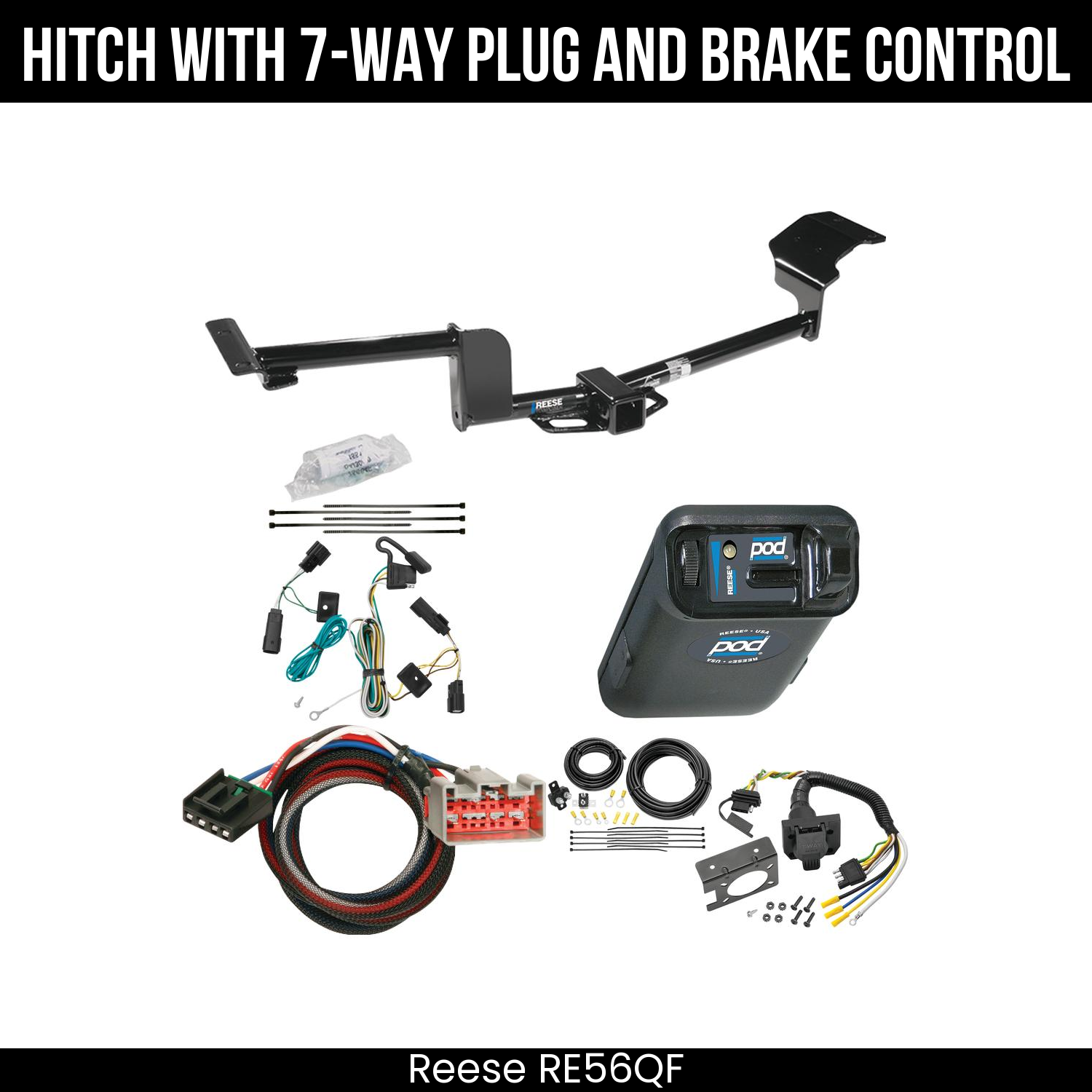 Trailer Hitch , 7-Way , Reese POD Brake Control