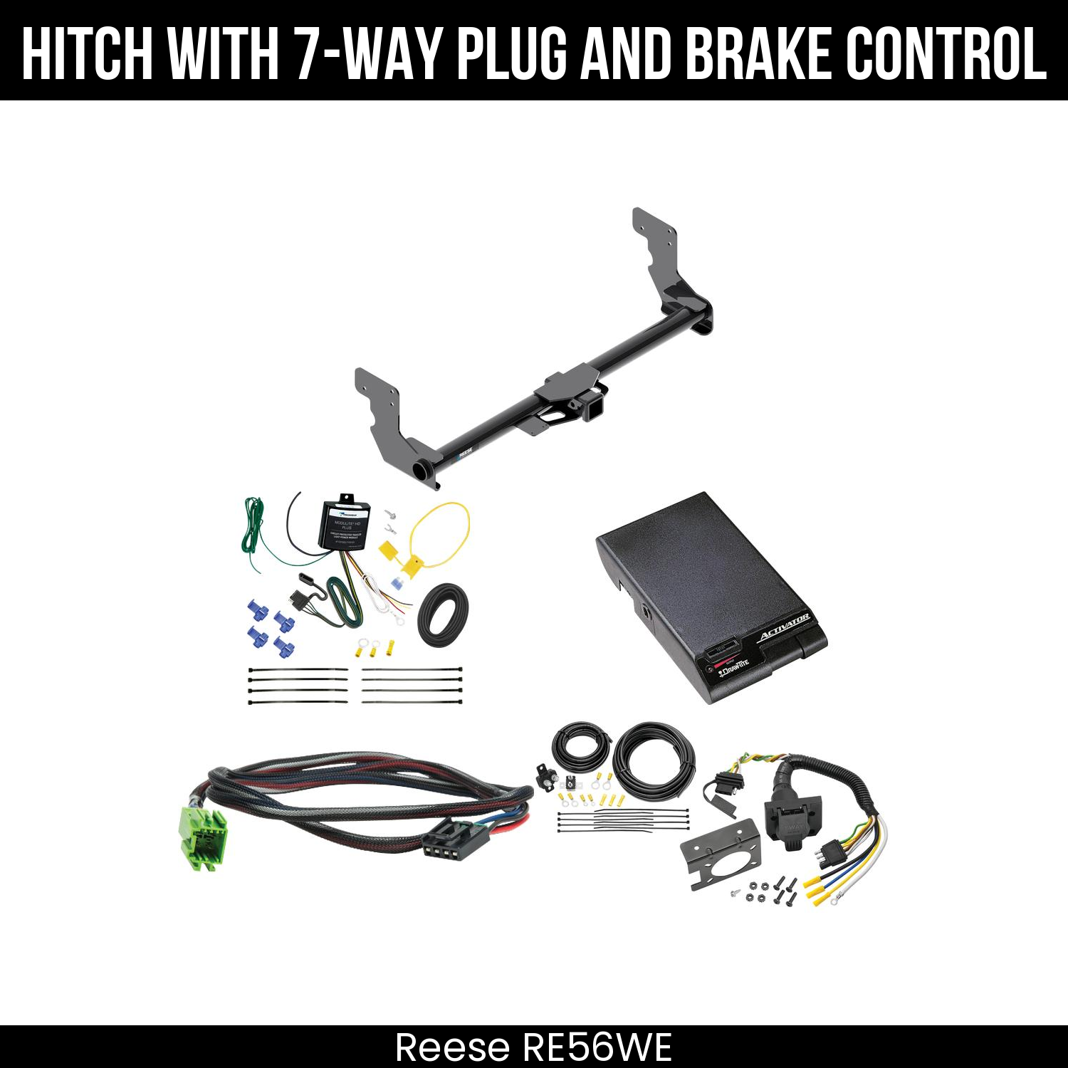 Trailer Hitch , 7-Way , Draw-Tite Activator Brake Control