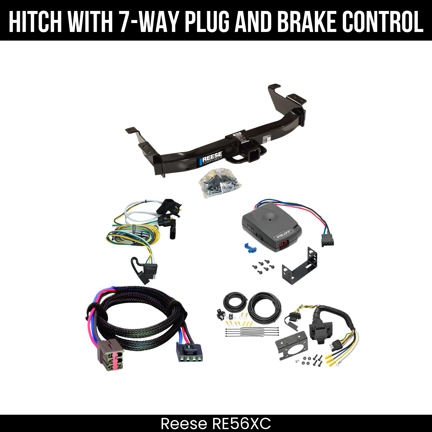 Trailer Hitch , 7-Way , Pro Series Pilot Brake Control