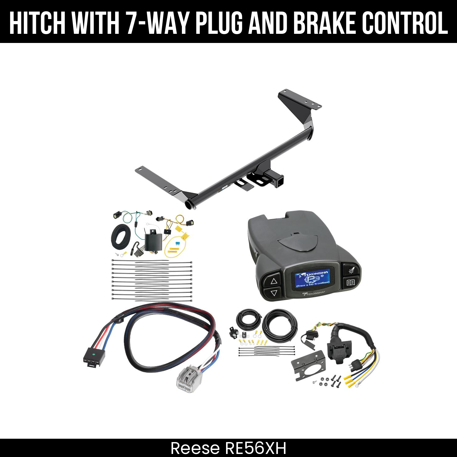 Trailer Hitch , 7-Way , Tekonsha Prodigy P3 Brake Control