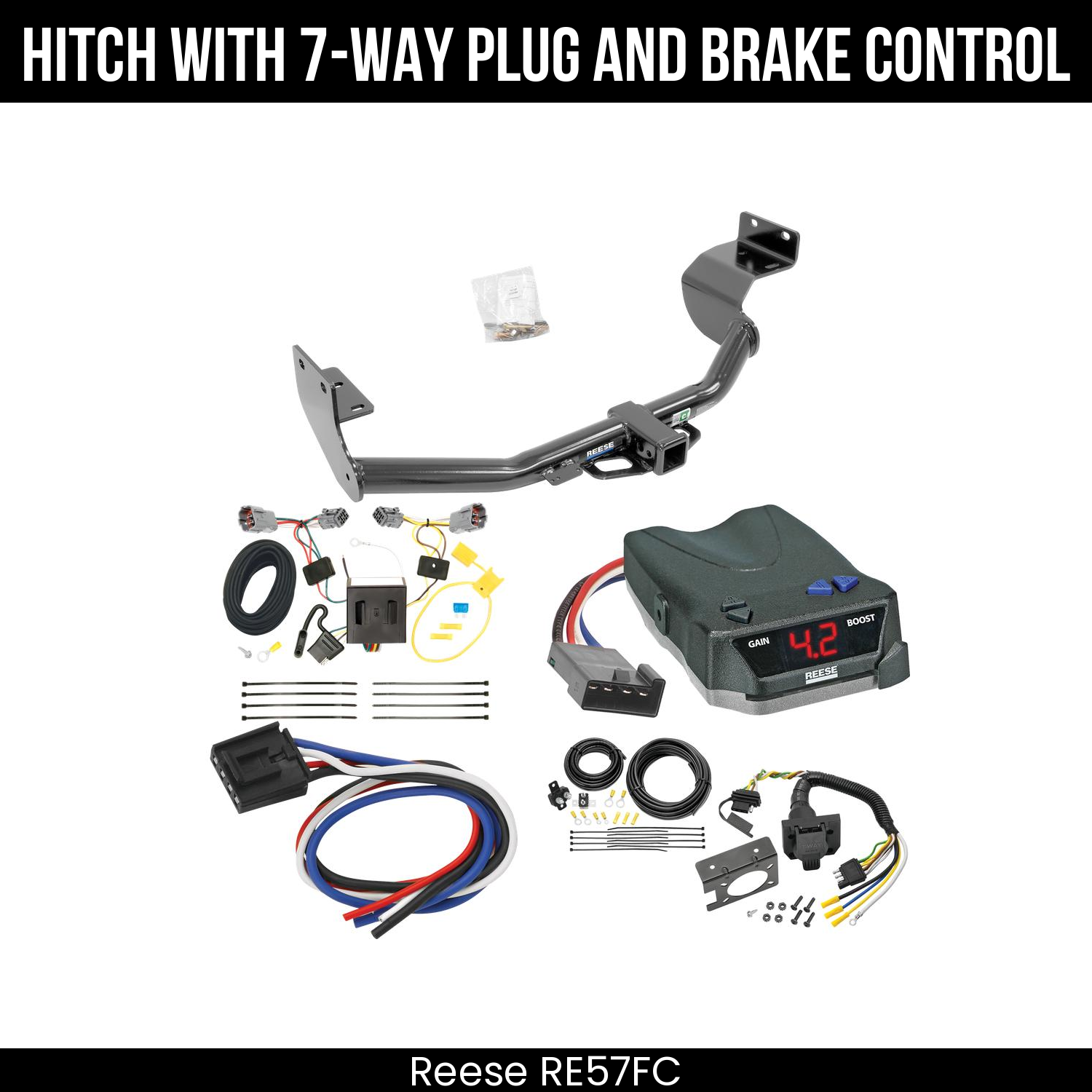 Trailer Hitch , 7-Way , Reese Brake EVN Control