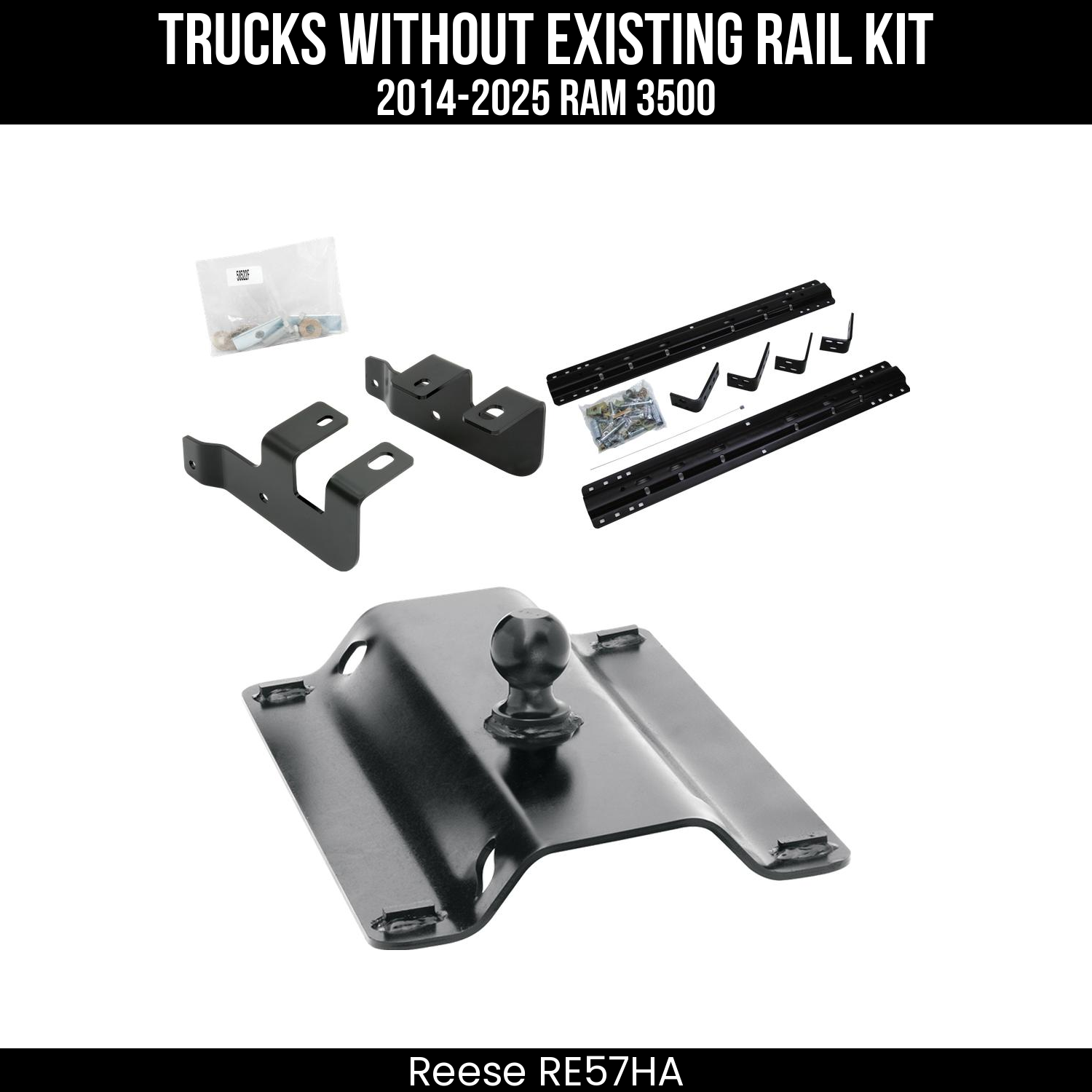 5th Wheel Hitch Bracket Kit,5th Wheel Hitch Mounting Rail & Bracket Kit,5th Wheel Gooseneck Hitch