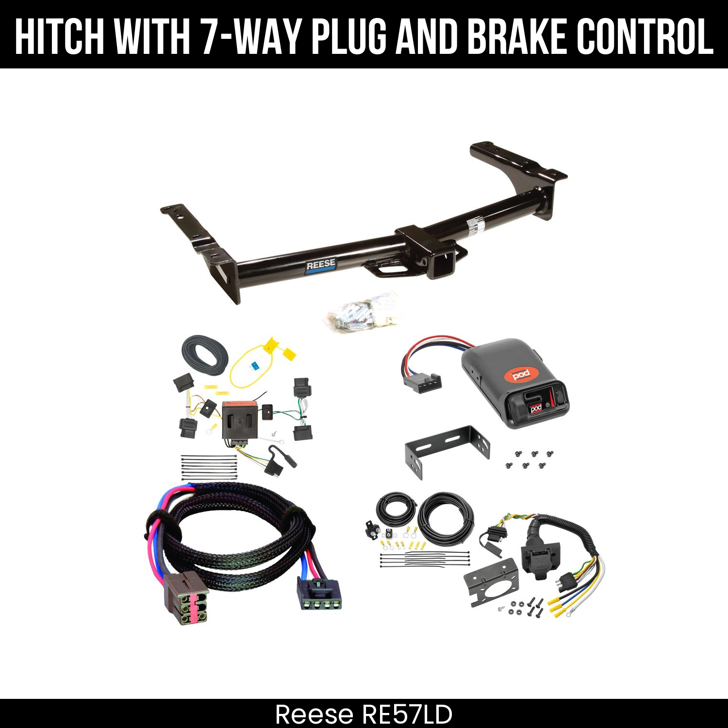 Trailer Hitch , 7-Way , Pro Series POD Brake Control