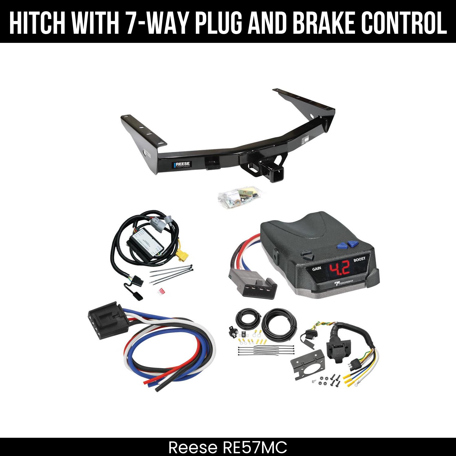 Trailer Hitch , 7-Way , Tekonsha Brake EVN Control