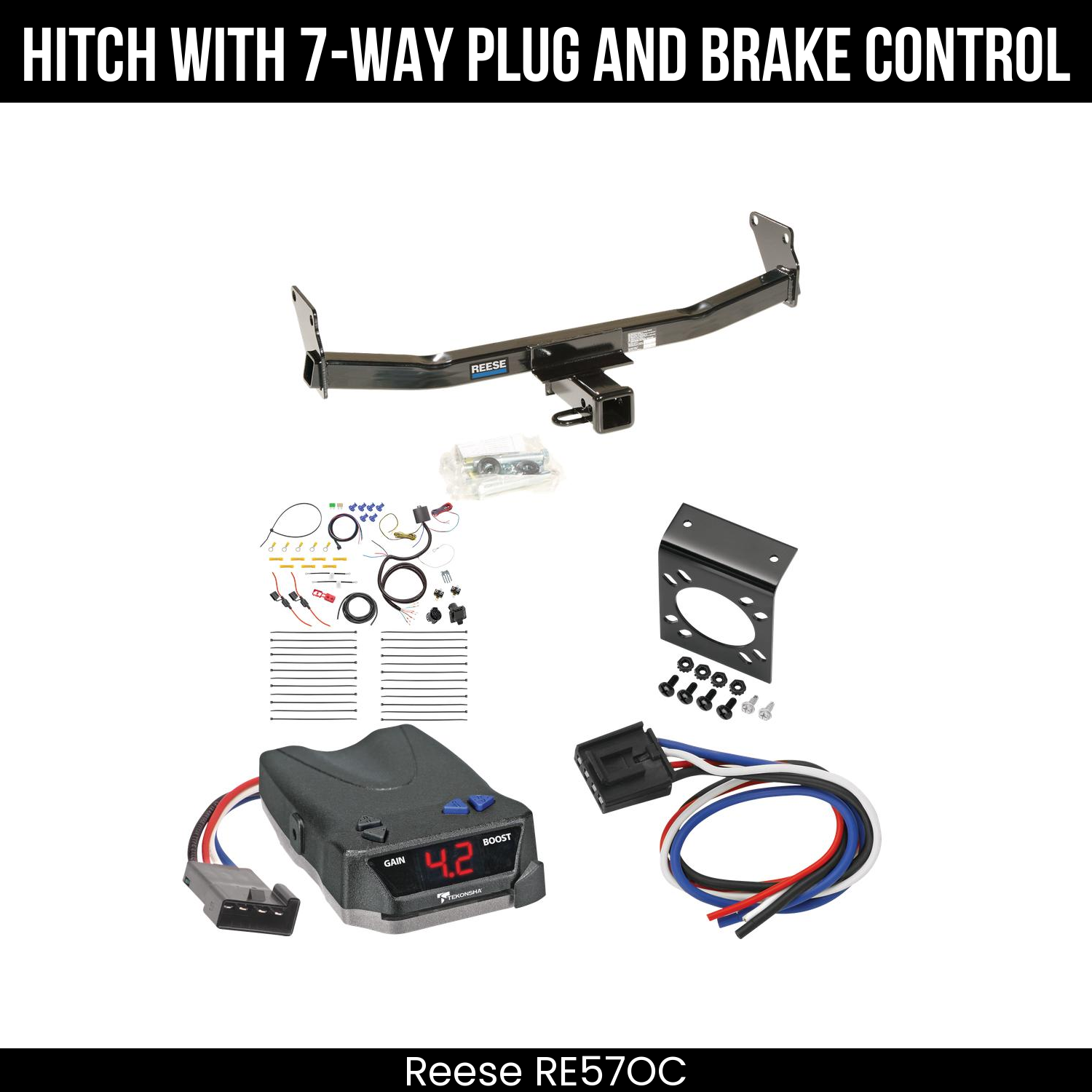Trailer Hitch , 7-Way , Tekonsha Brake EVN Control