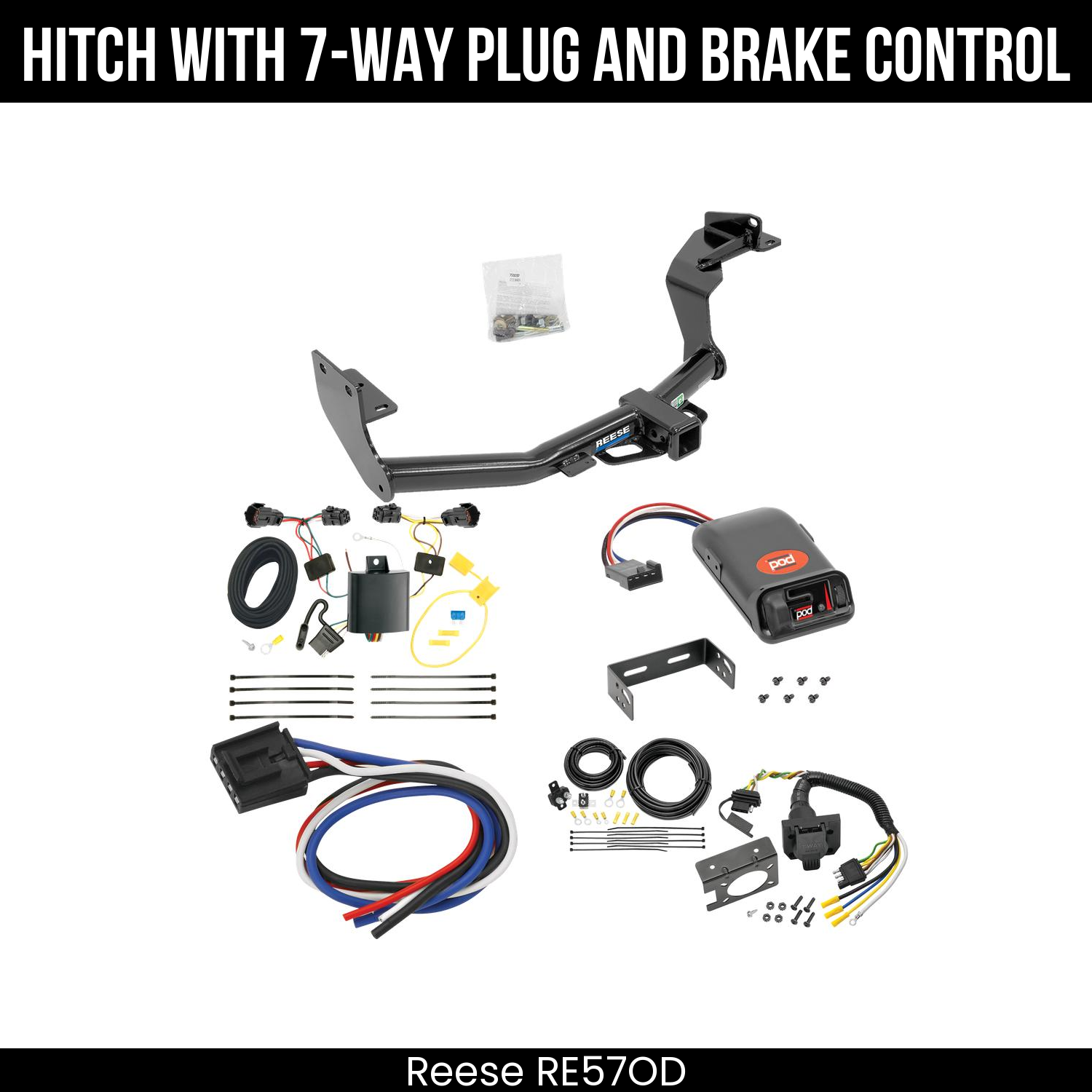 Trailer Hitch , 7-Way , Pro Series POD Brake Control