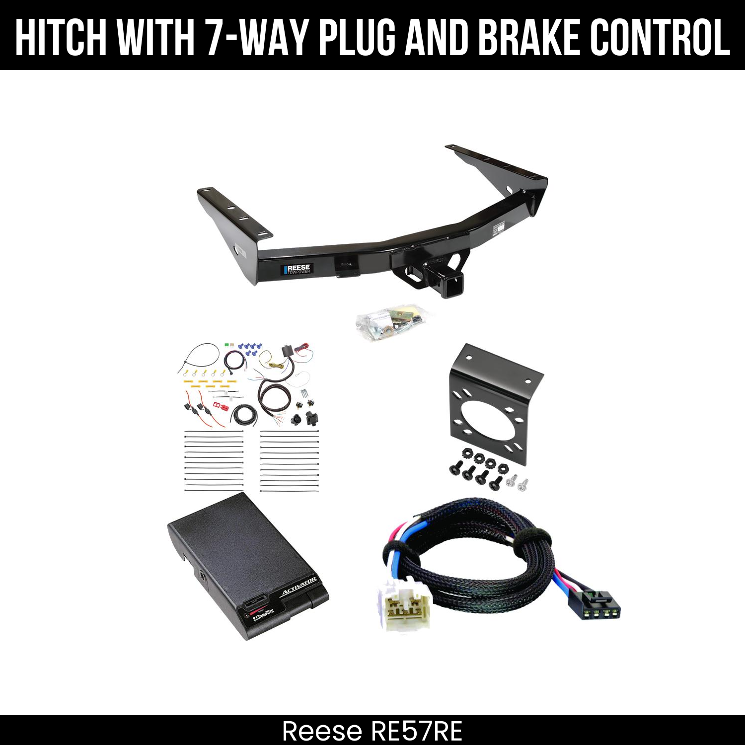Trailer Hitch , 7-Way , Draw-Tite Activator Brake Control