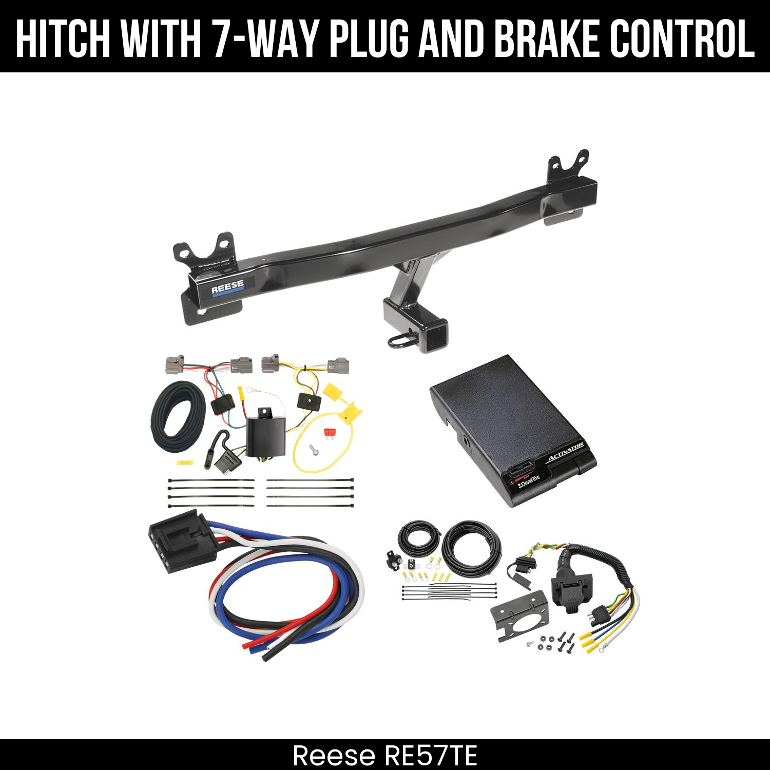 Trailer Hitch , 7-Way , Draw-Tite Activator Brake Control