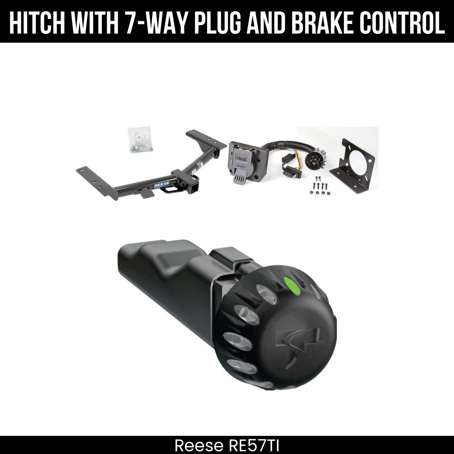 Trailer Hitch , 7-Way , Tekonsha Voyager iD Smart Brake Control