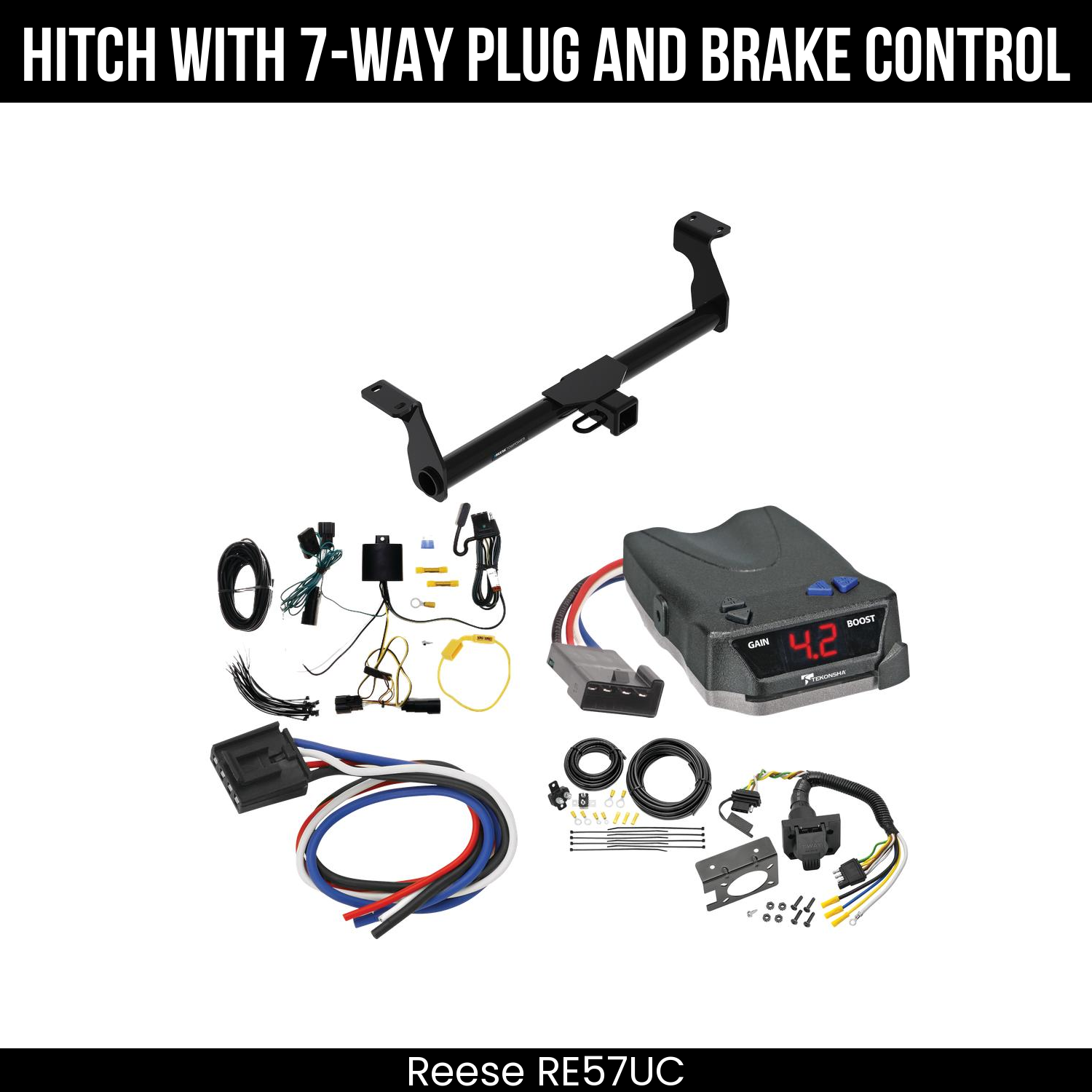 Trailer Hitch , 7-Way , Tekonsha Brake EVN Control