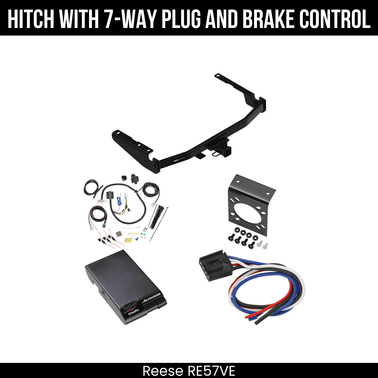 Trailer Hitch , 7-Way , Draw-Tite Activator Brake Control