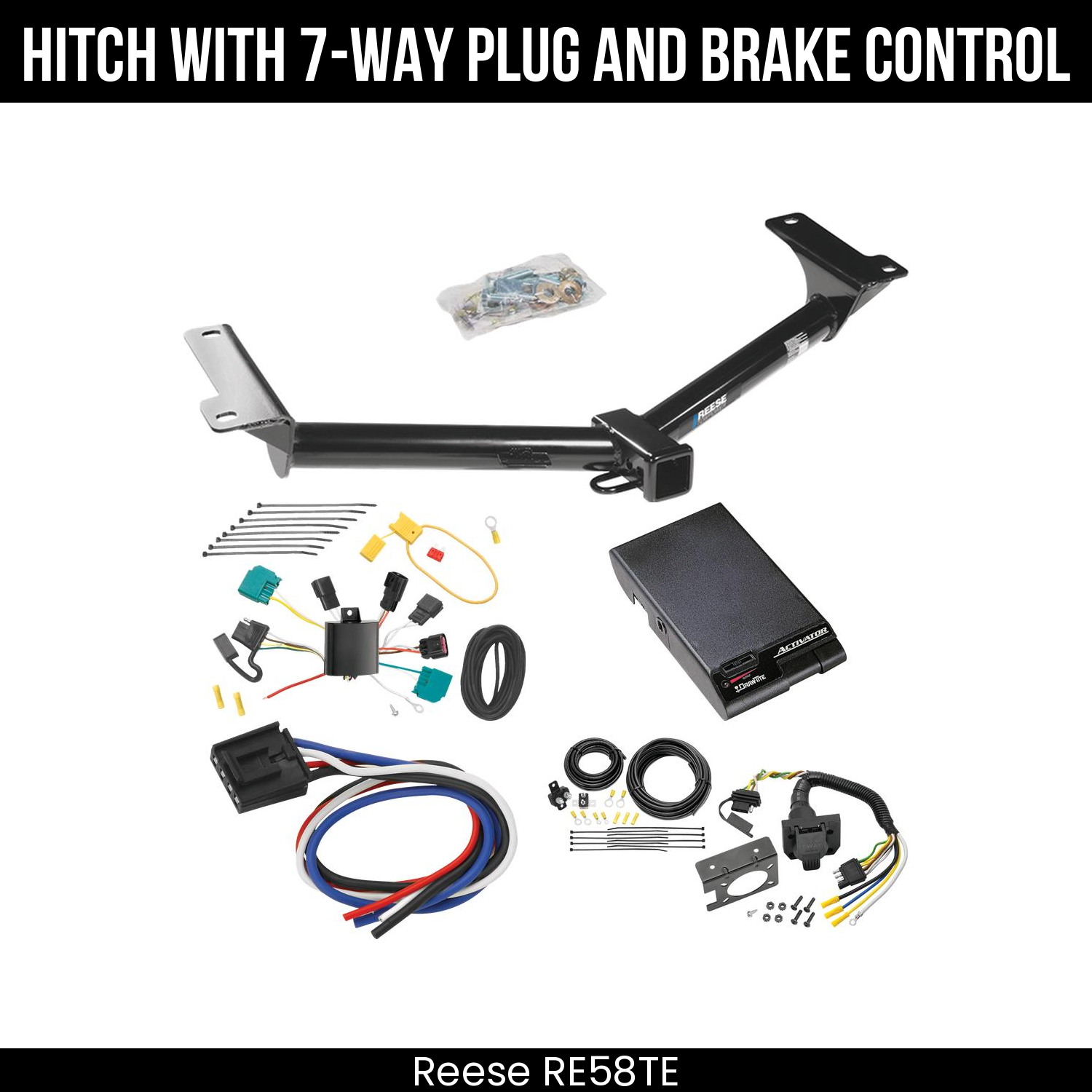 Trailer Hitch , 7-Way , Draw-Tite Activator Brake Control