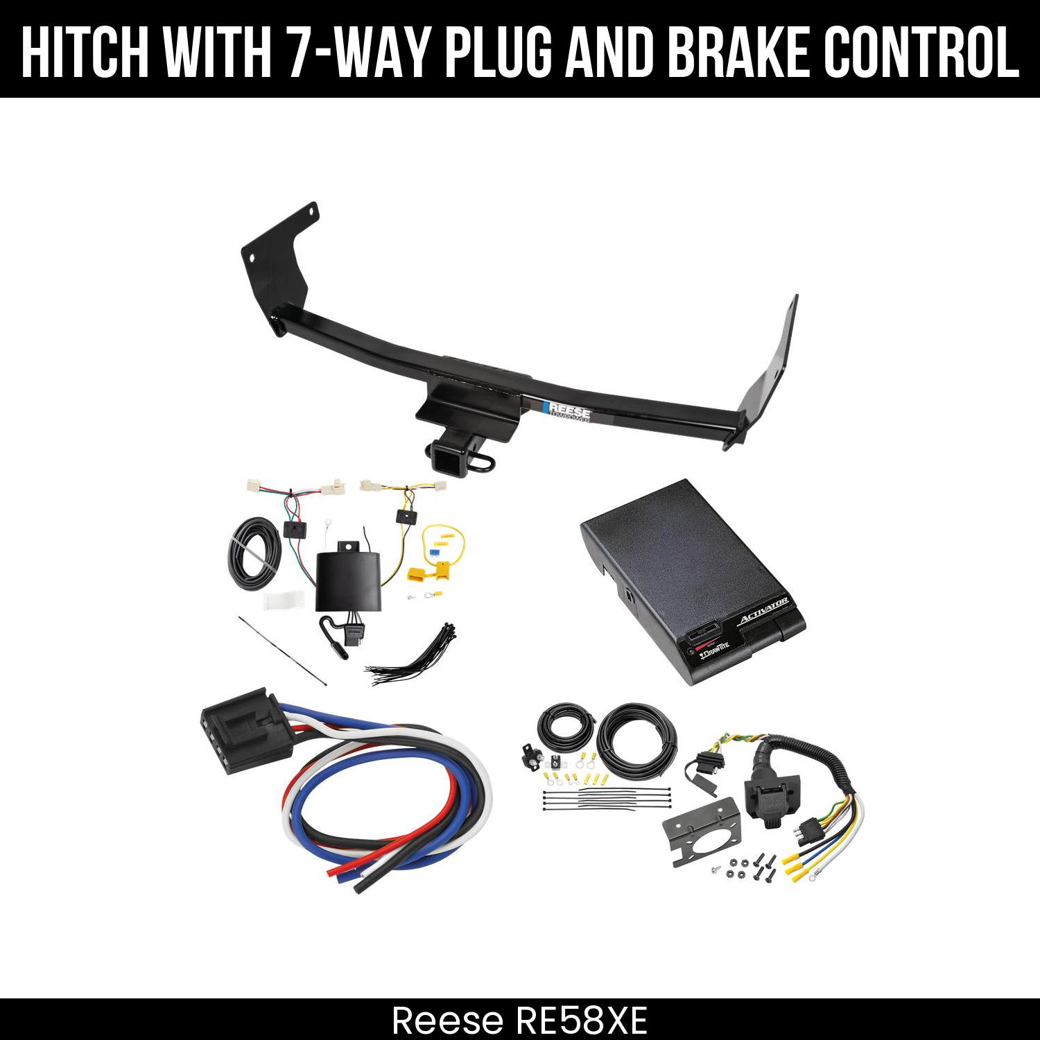 Trailer Hitch , 7-Way , Draw-Tite Activator Brake Control
