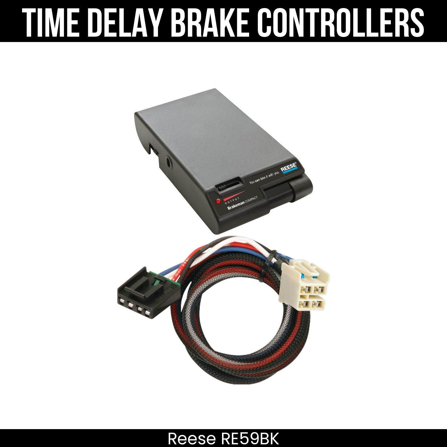 Reese Brakeman Brake Control , Plug Adapter