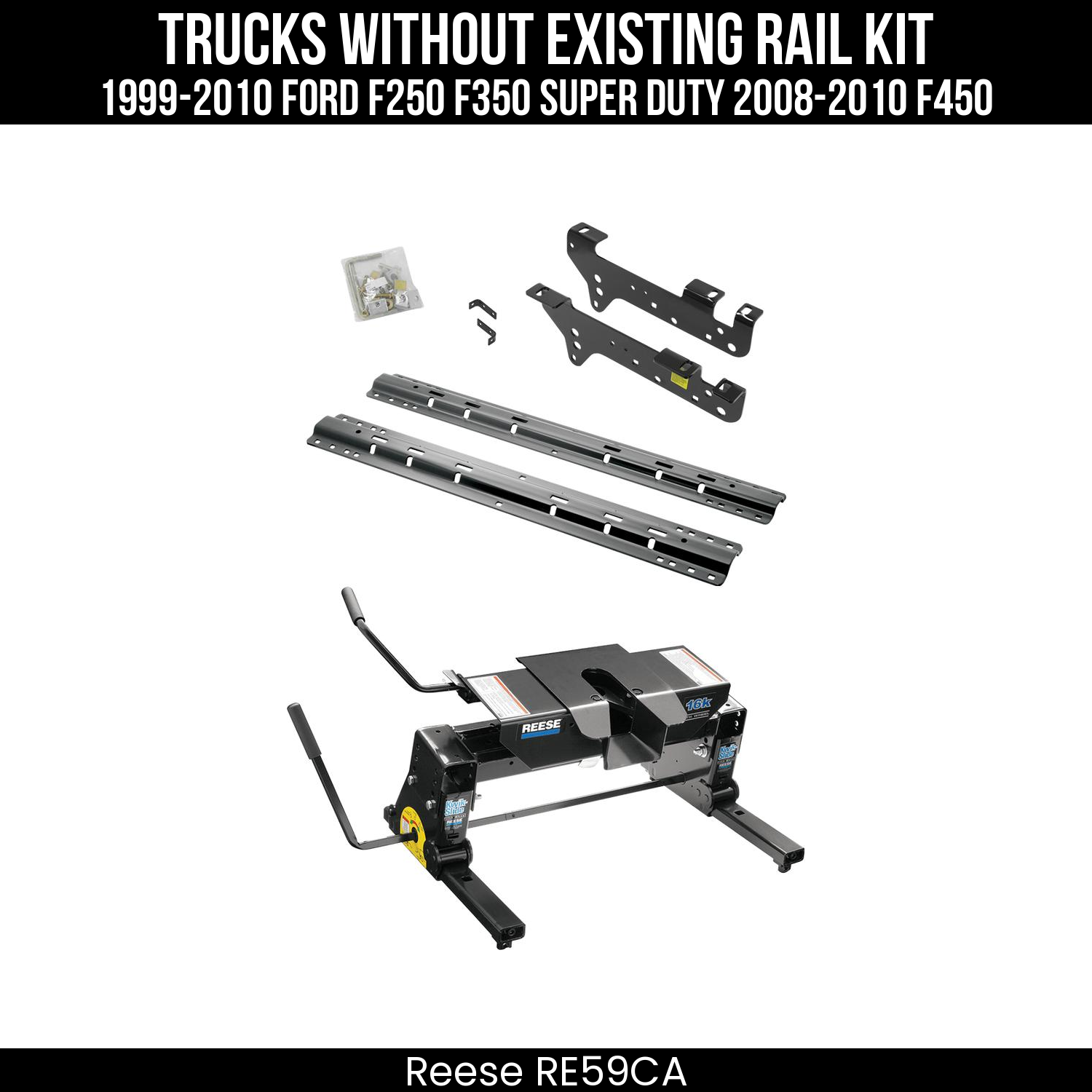 5th Wheel Hitch Custom Bracket,5th Wheel Rails Only,Replacement 5th Wheel Head,Kwik-Slide 5th Wheel Slider