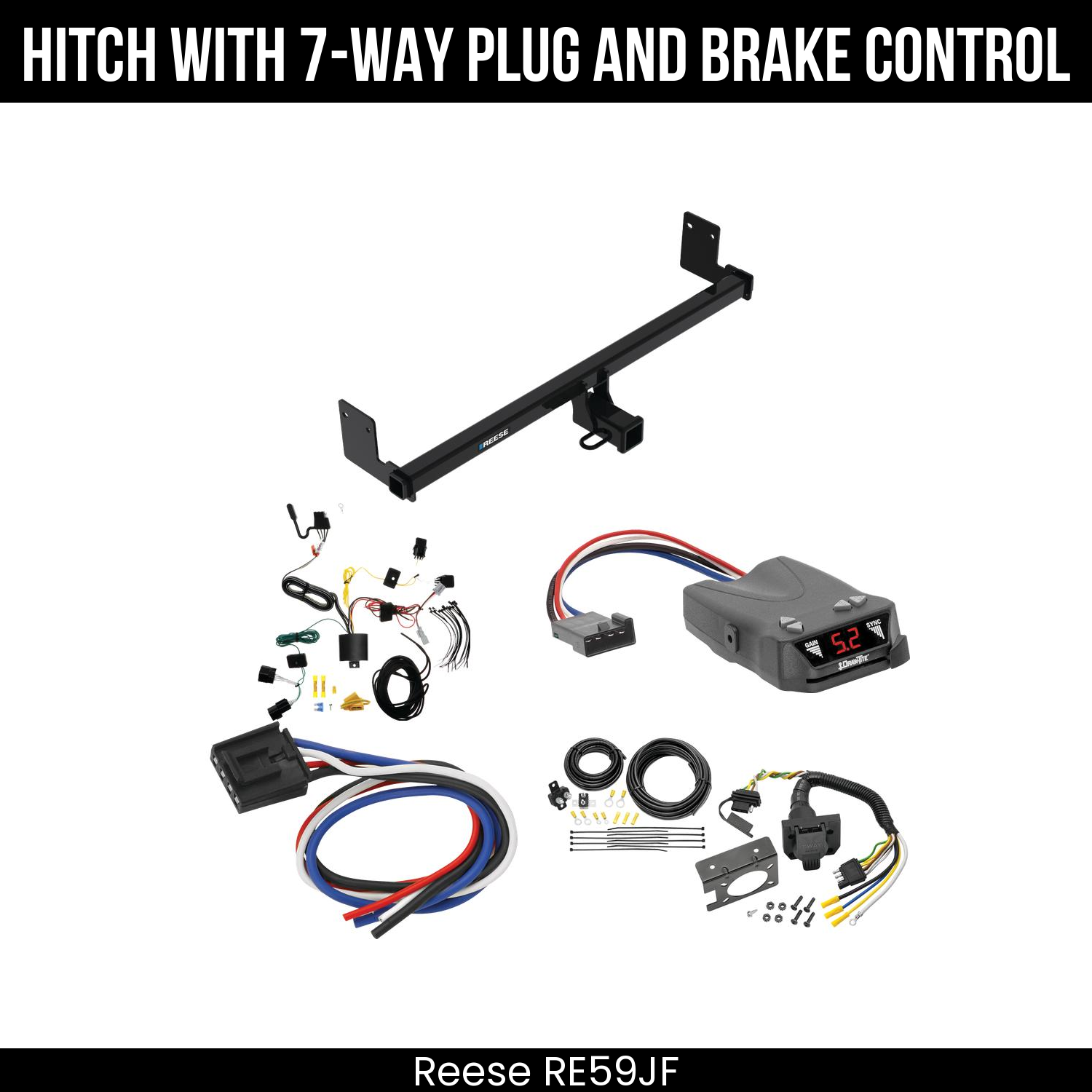Trailer Hitch , 7-Way , Draw-Tite Activator IV Brake Control
