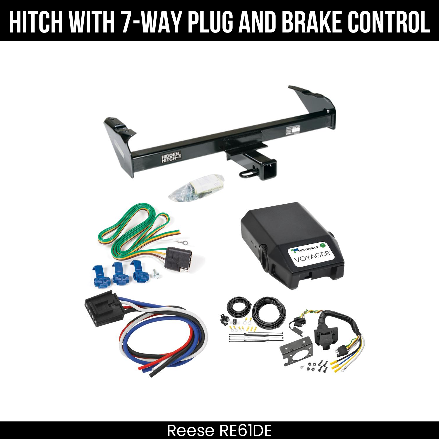 Trailer Hitch , 7-Way , Tekonsha Voyager Brake Control
