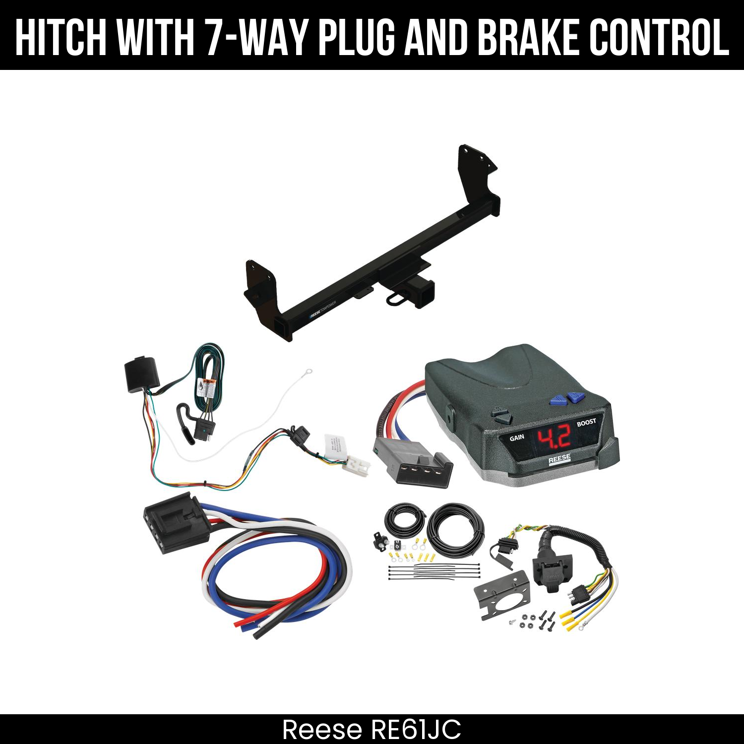 Trailer Hitch , 7-Way , Reese Brake EVN Control