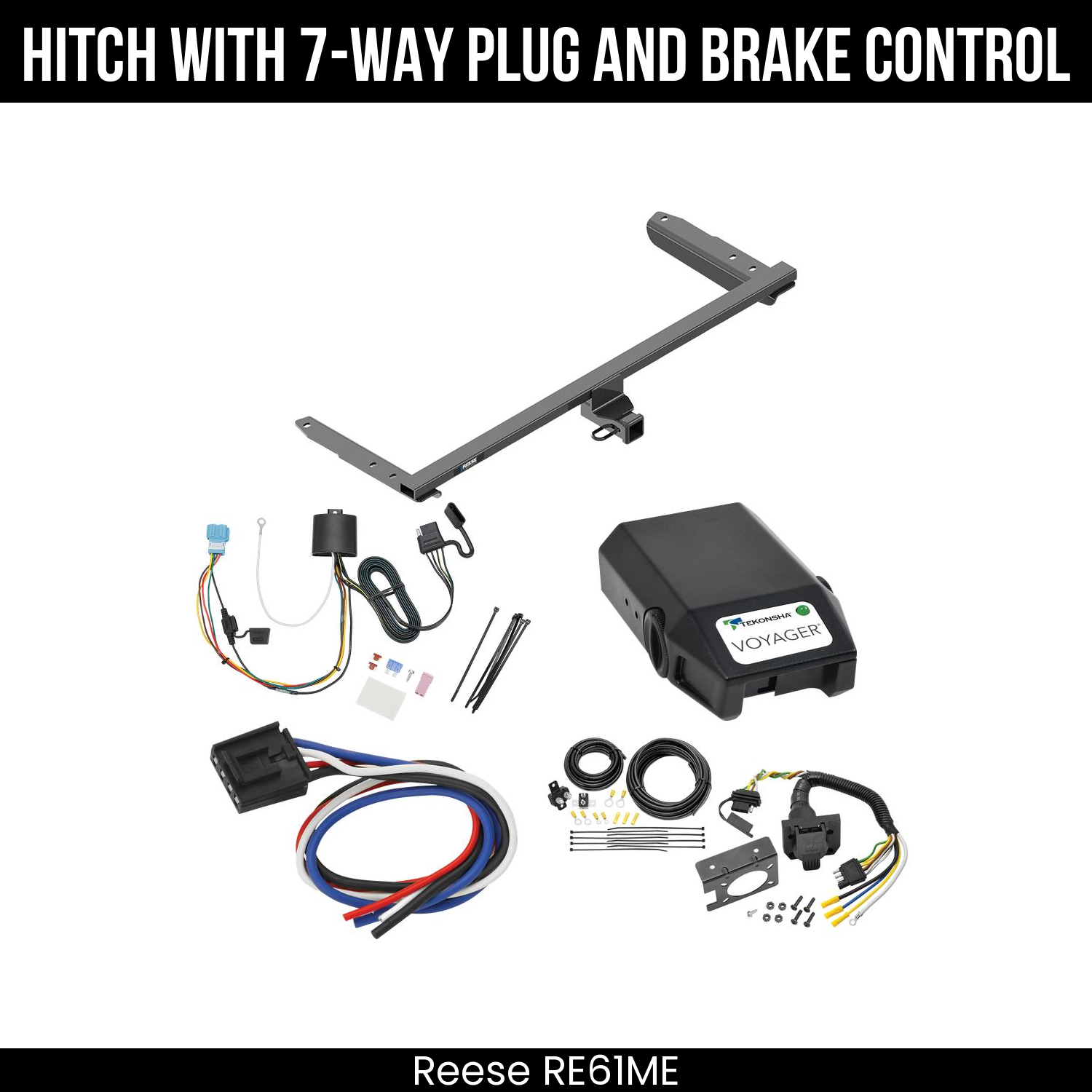 Trailer Hitch , 7-Way , Tekonsha Voyager Brake Control