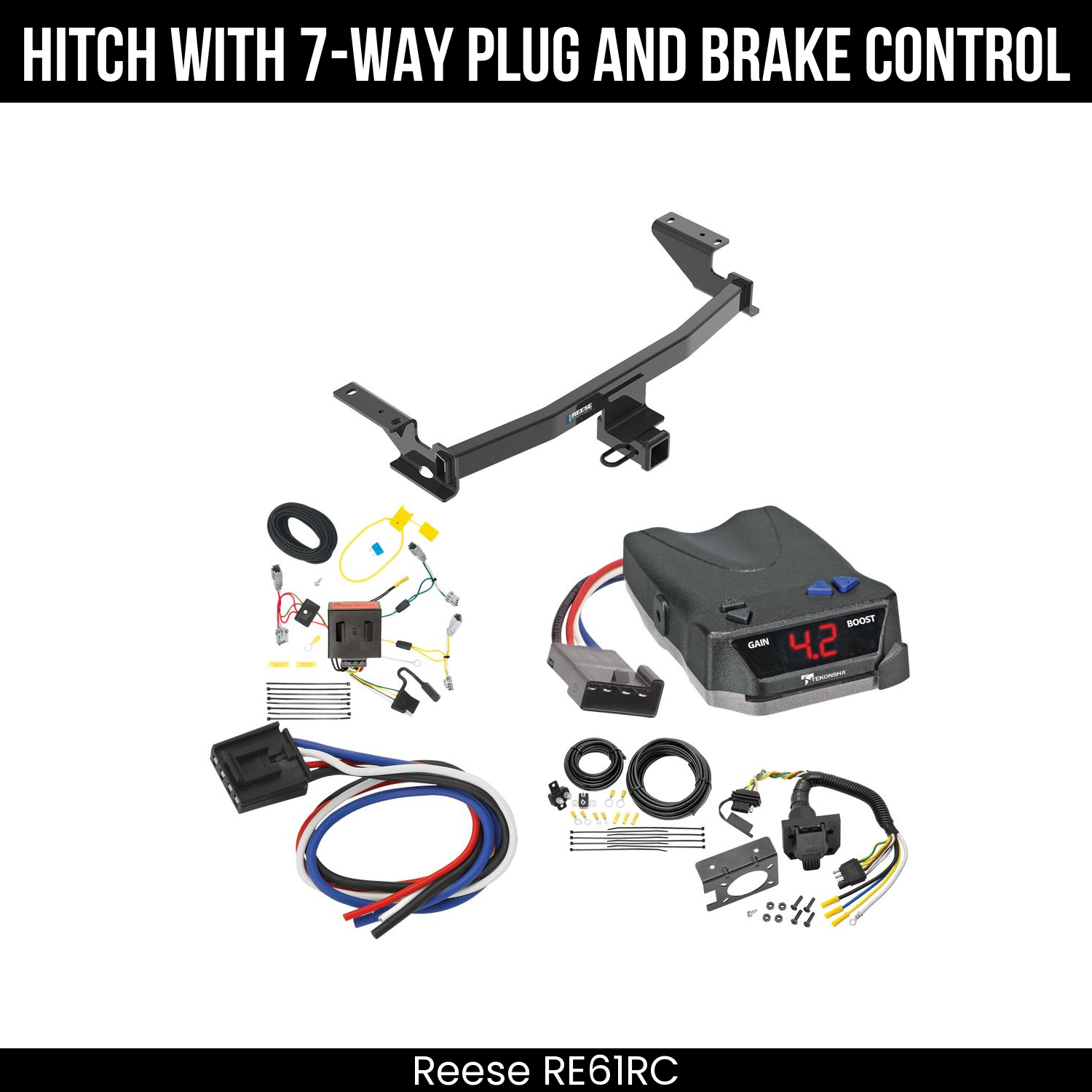 Trailer Hitch , 7-Way , Tekonsha Brake EVN Control