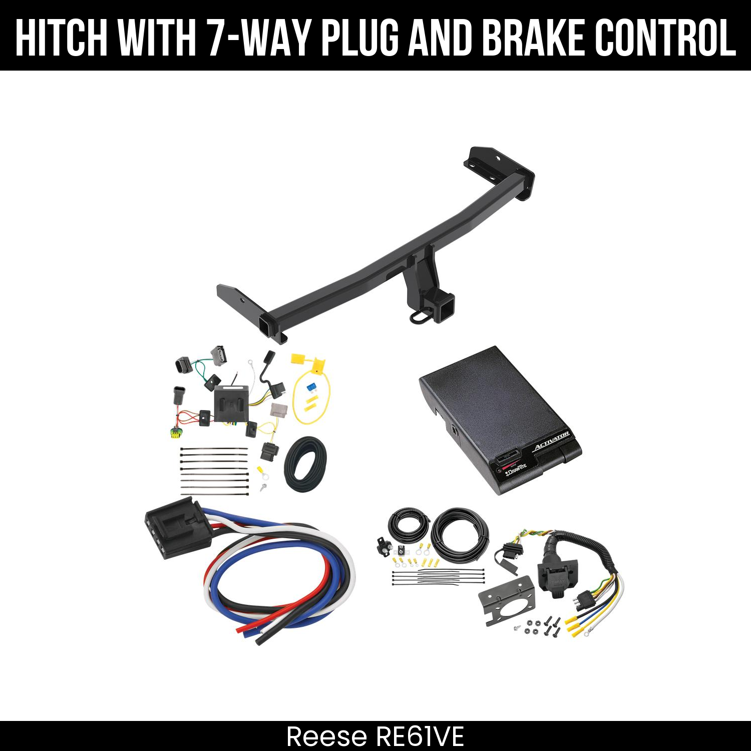 Trailer Hitch , 7-Way , Draw-Tite Activator Brake Control
