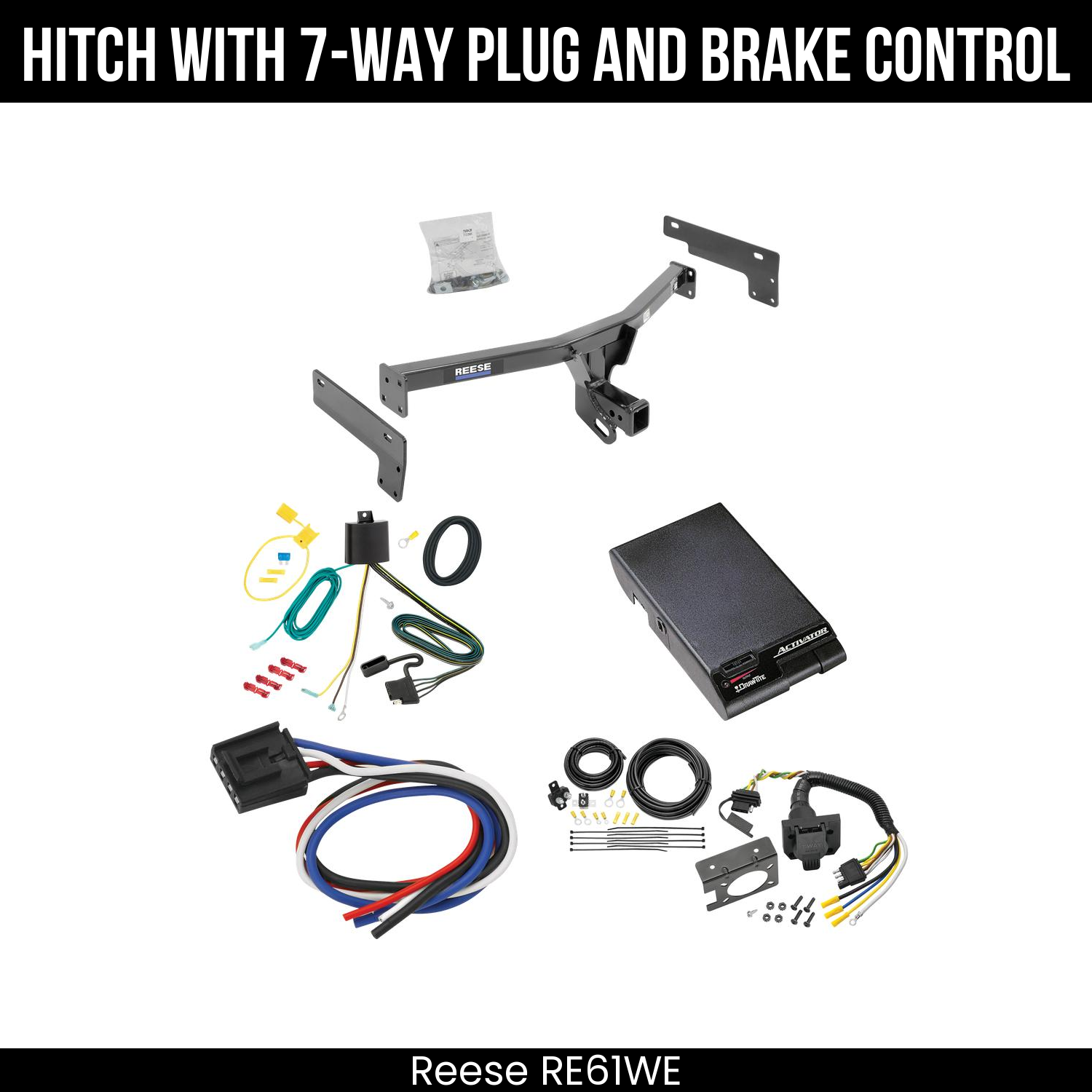 Trailer Hitch , 7-Way , Draw-Tite Activator Brake Control