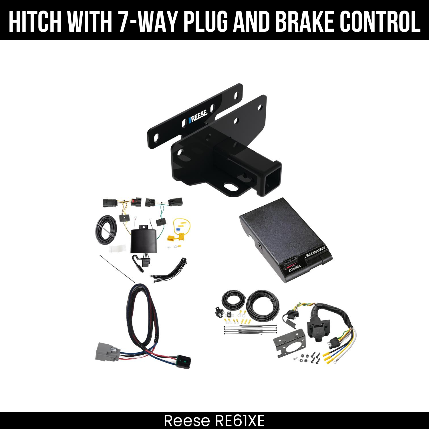Trailer Hitch , 7-Way , Draw-Tite Activator Brake Control