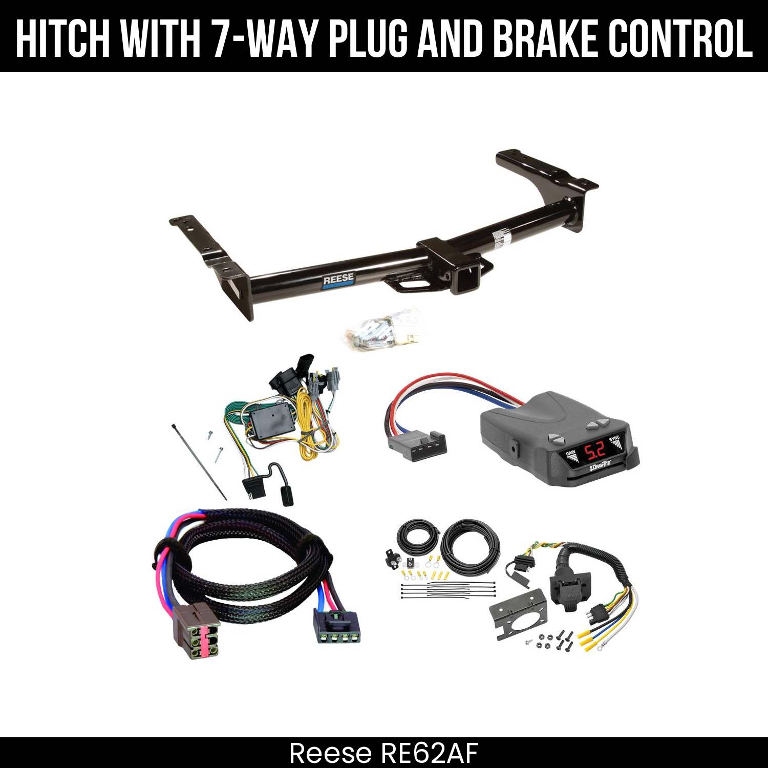 Trailer Hitch , 7-Way , Draw-Tite Activator IV Brake Control