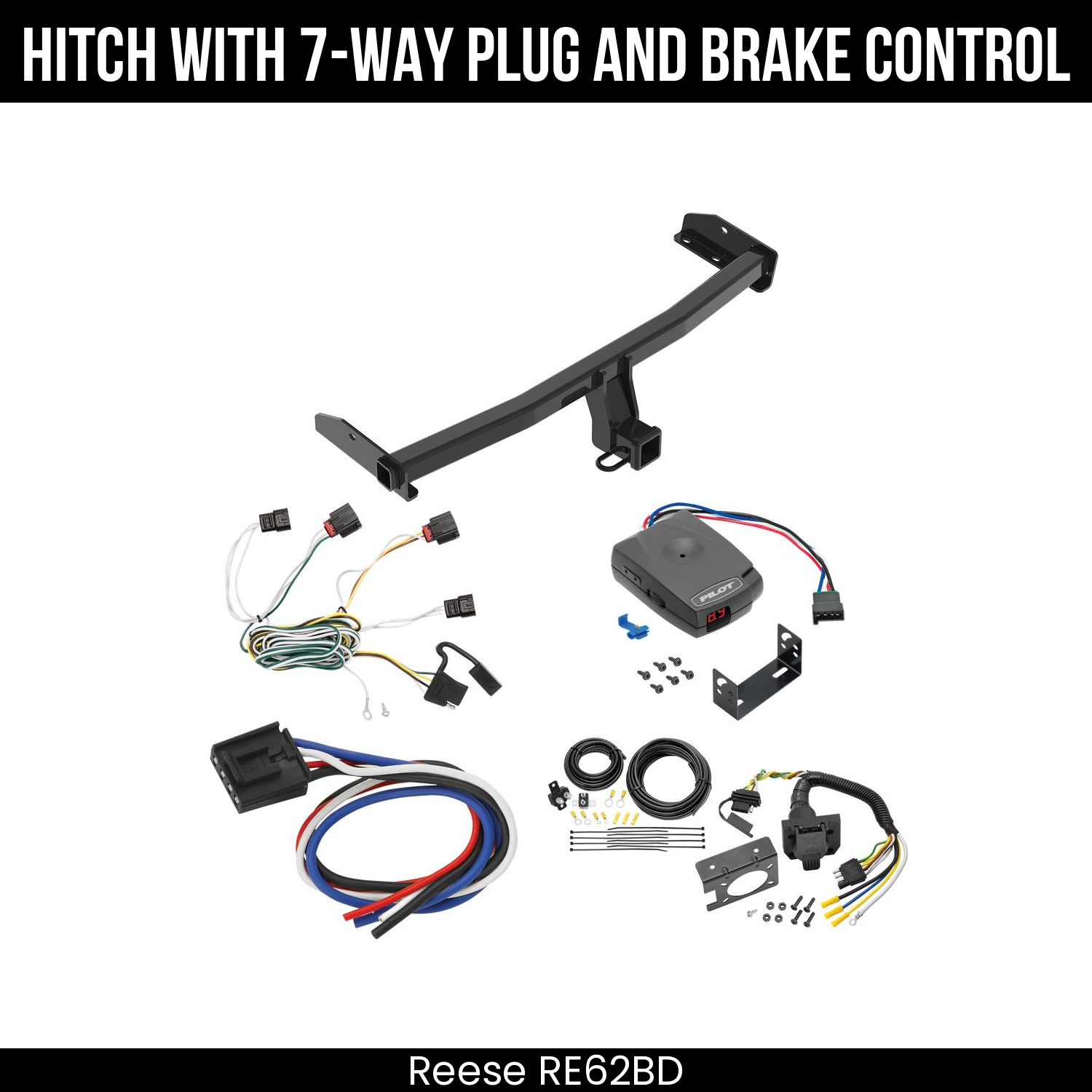 Trailer Hitch , 7-Way , Pro Series Pilot Brake Control