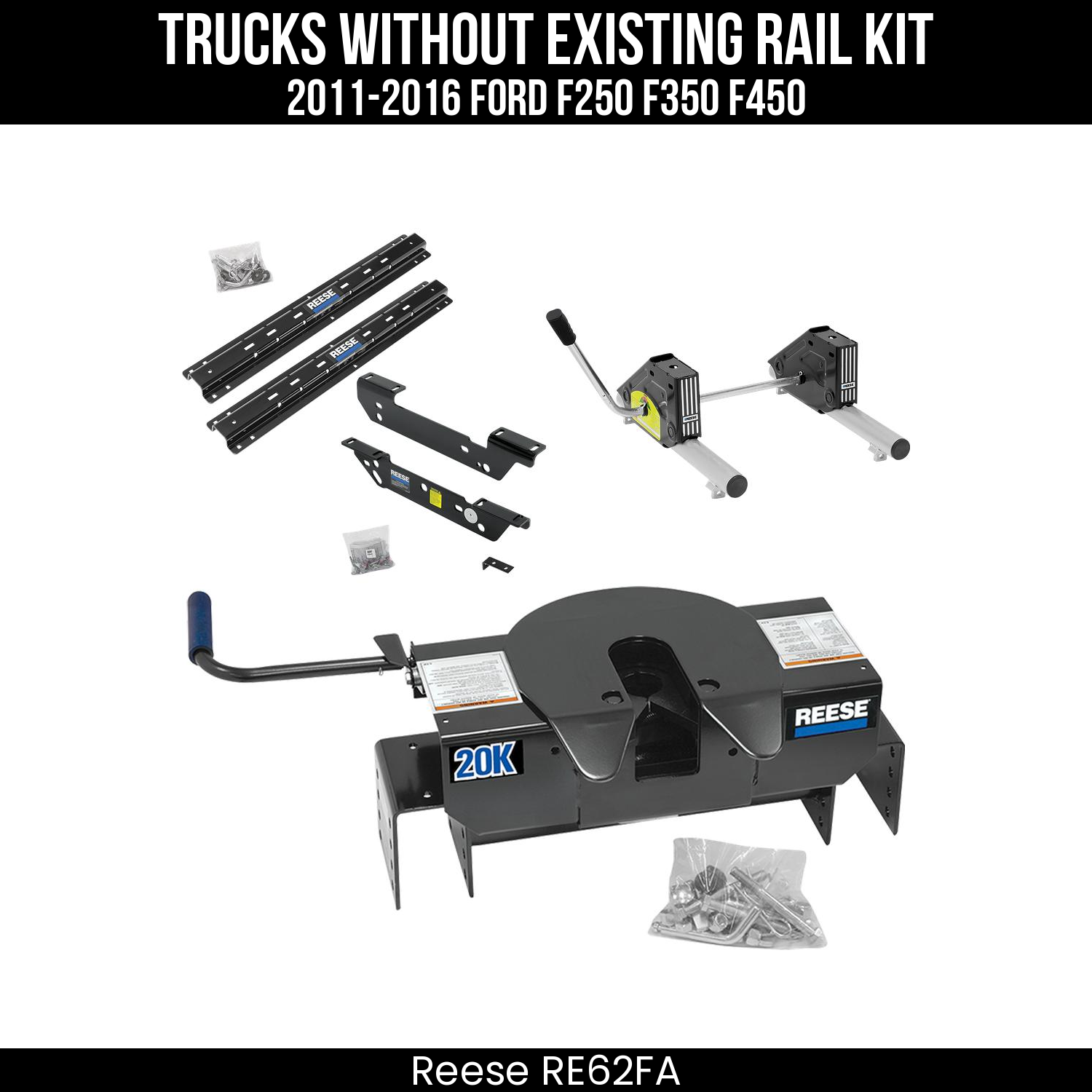 5th Wheel Hitch Rails Only,5th Wheel Hitch Custom Bracket,5th Wheel Round Tube Slider,5th Wheel Hitch