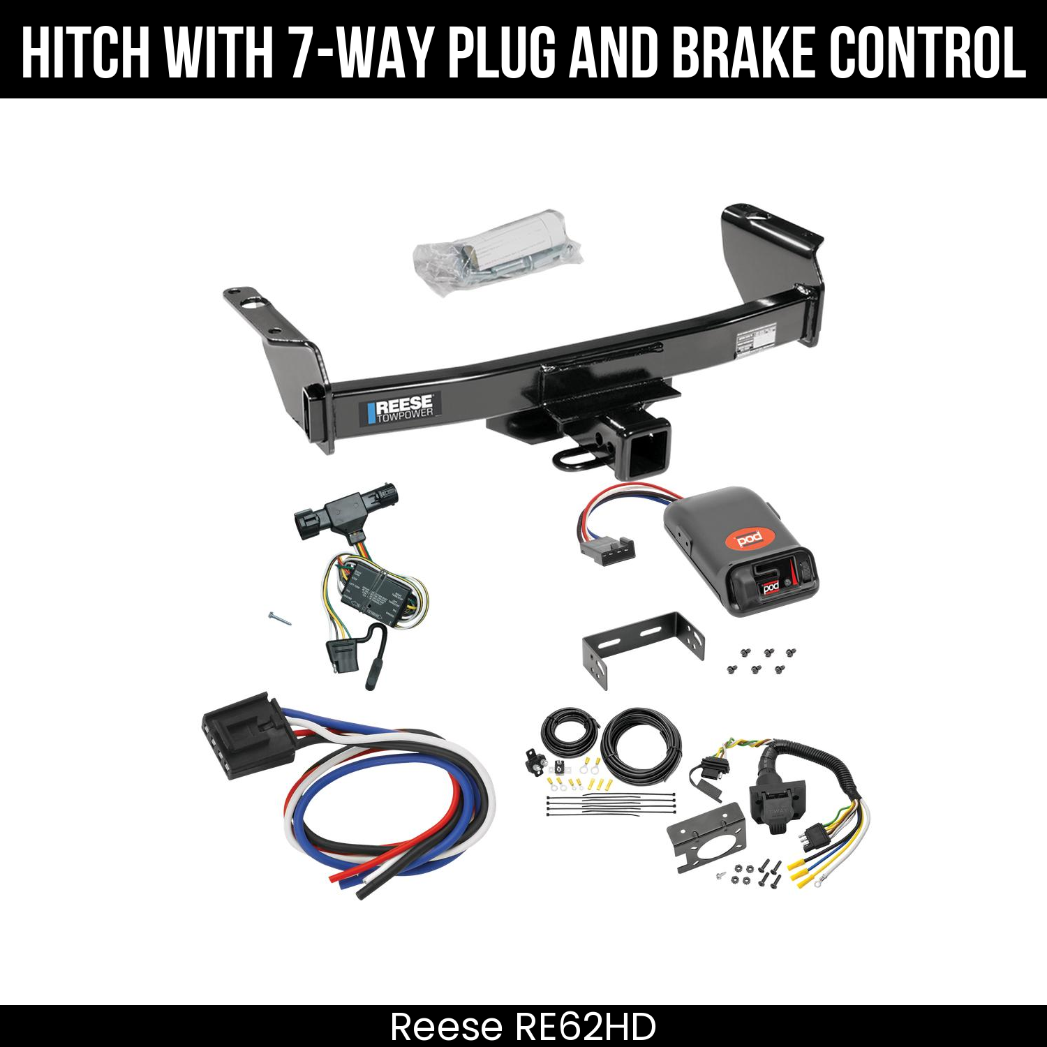 Trailer Hitch , 7-Way , Pro Series POD Brake Control