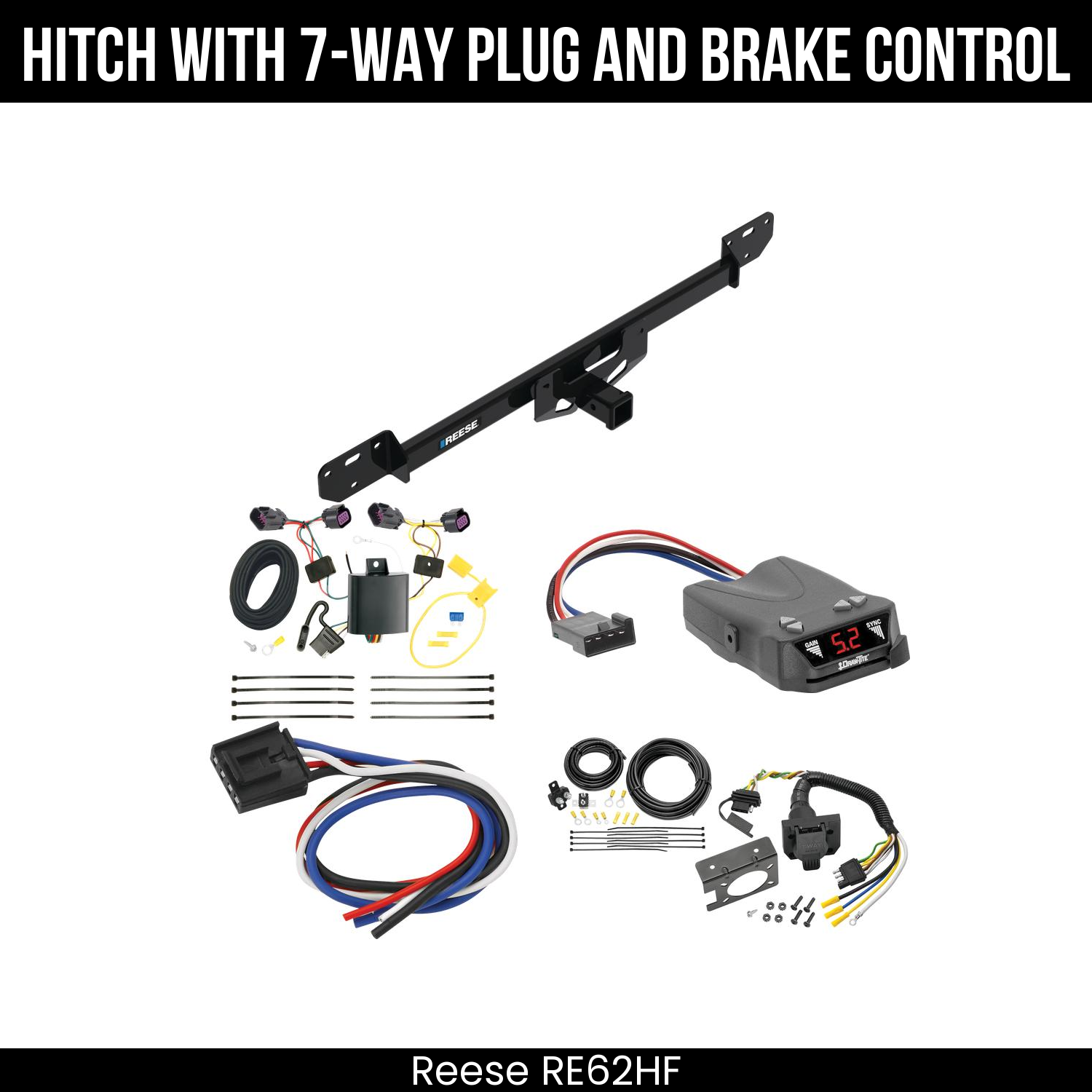 Trailer Hitch , 7-Way , Draw-Tite Activator IV Brake Control