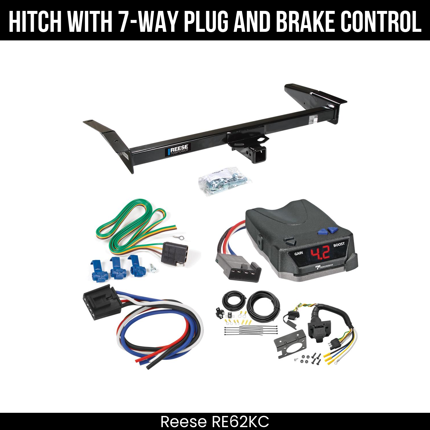 Trailer Hitch , 7-Way , Tekonsha Brake EVN Control