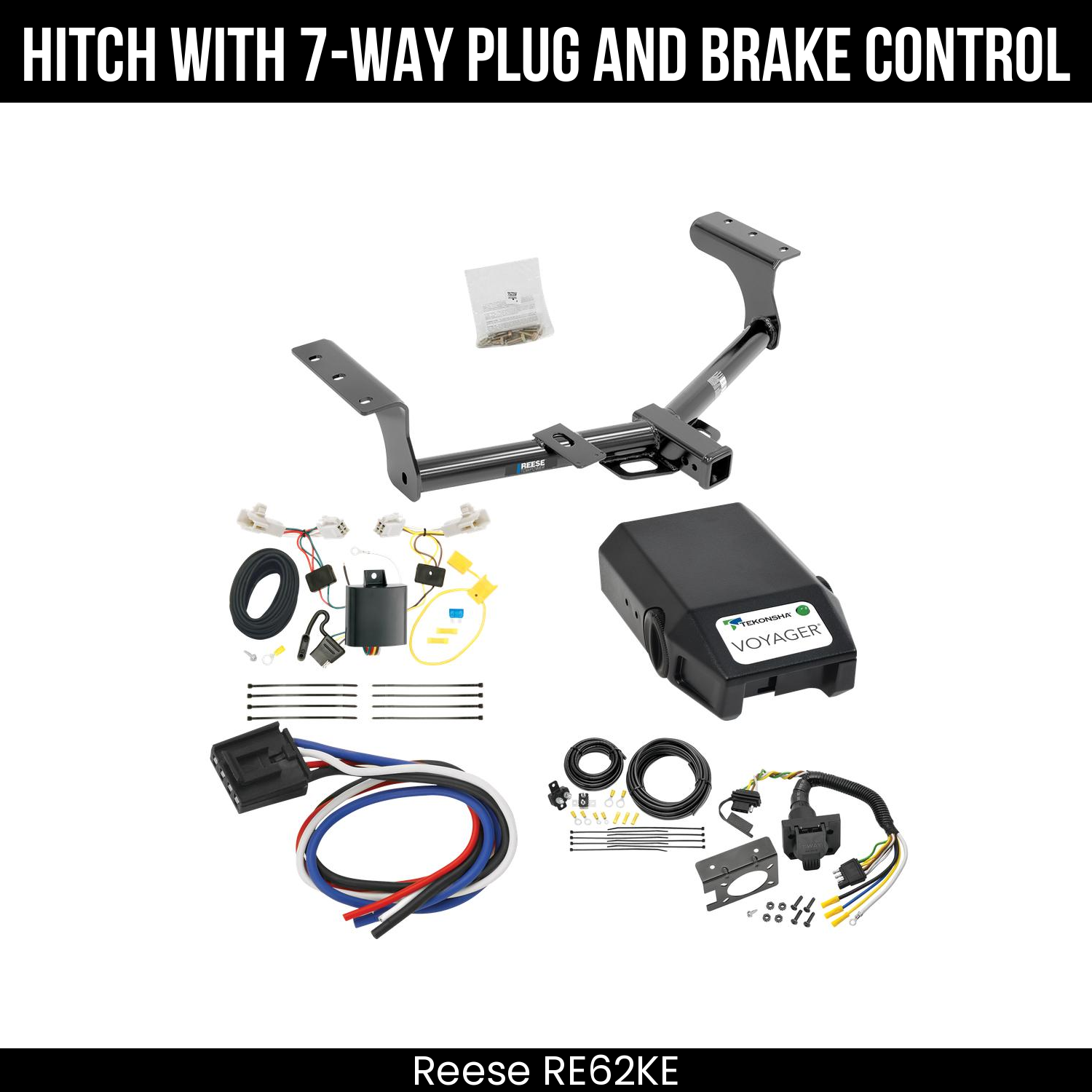 Trailer Hitch , 7-Way , Tekonsha Voyager Brake Control
