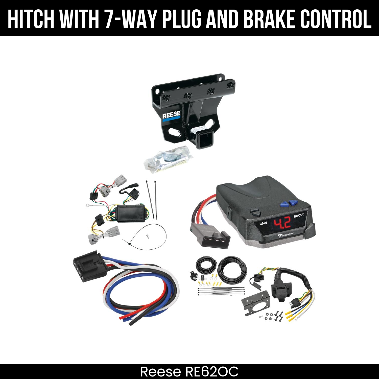 Trailer Hitch , 7-Way , Tekonsha Brake EVN Control