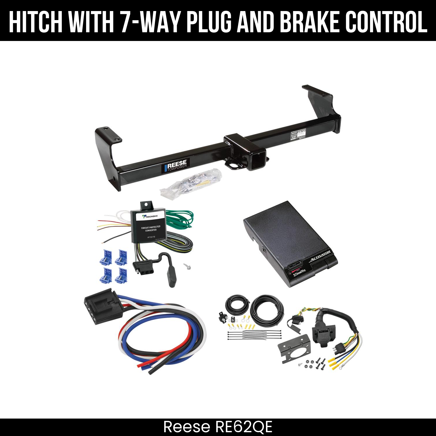 Trailer Hitch , 7-Way , Draw-Tite Activator Brake Control