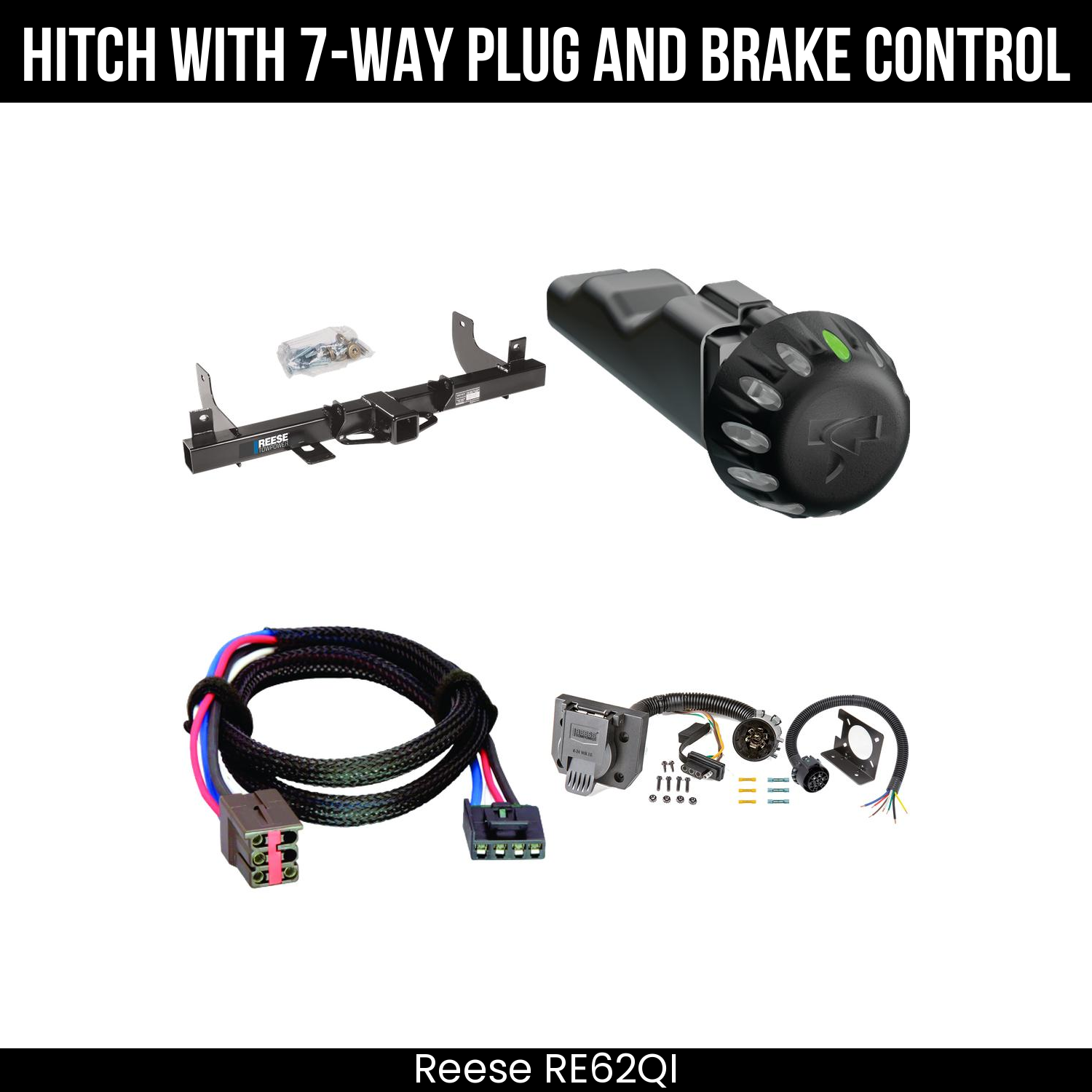 Trailer Hitch , 7-Way , Tekonsha Voyager iD Smart Brake Control