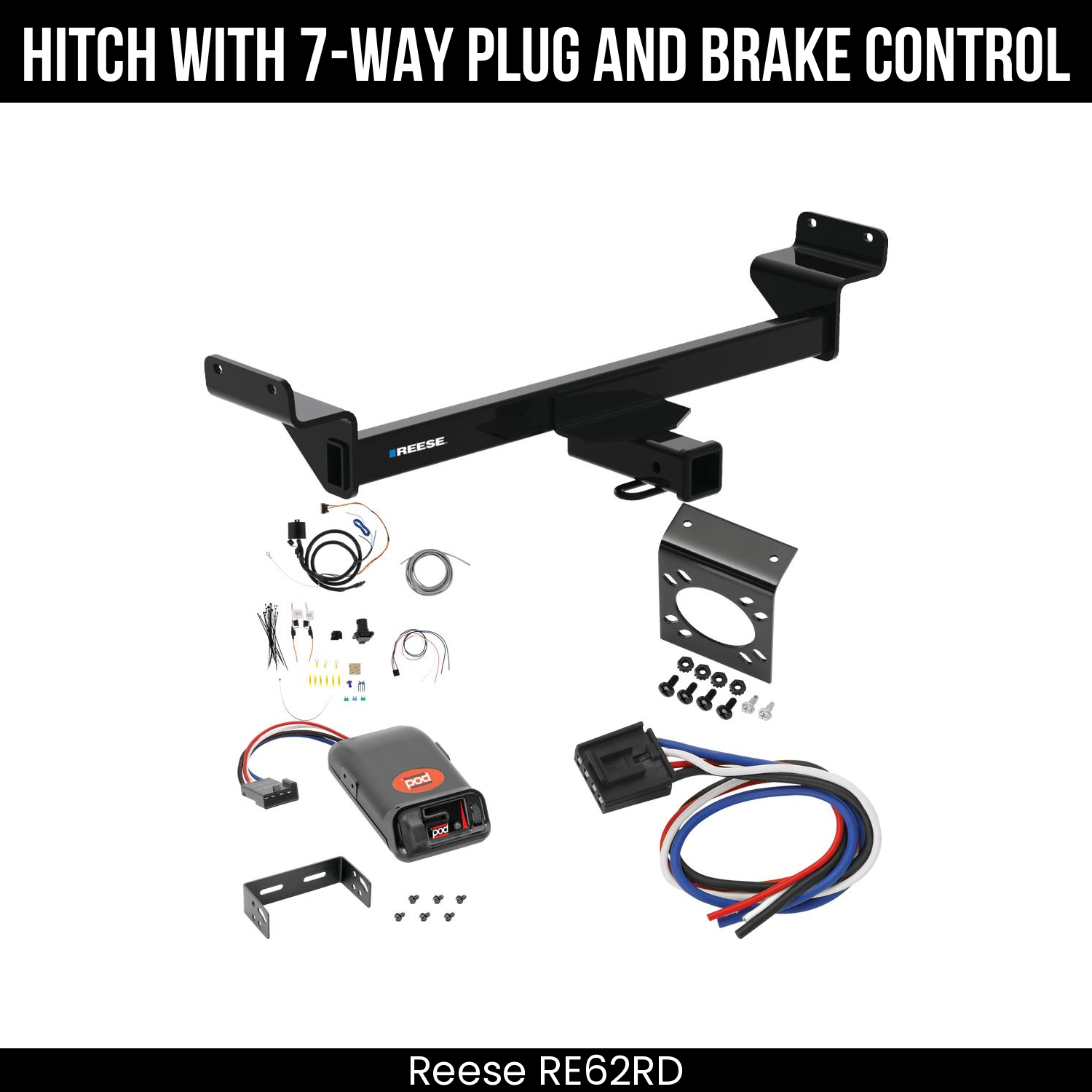 Trailer Hitch , 7-Way , Pro Series POD Brake Control