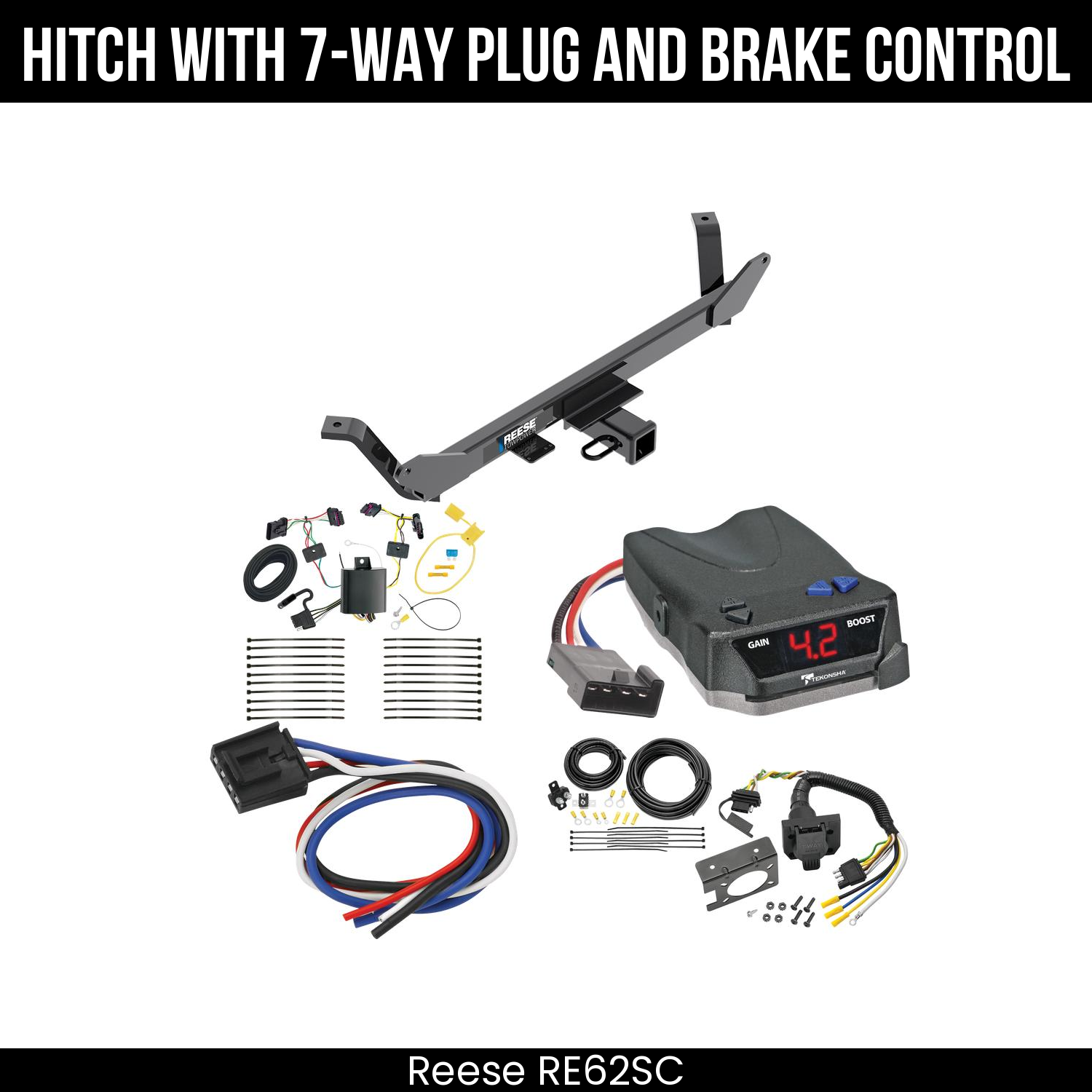 Trailer Hitch , 7-Way , Tekonsha Brake EVN Control