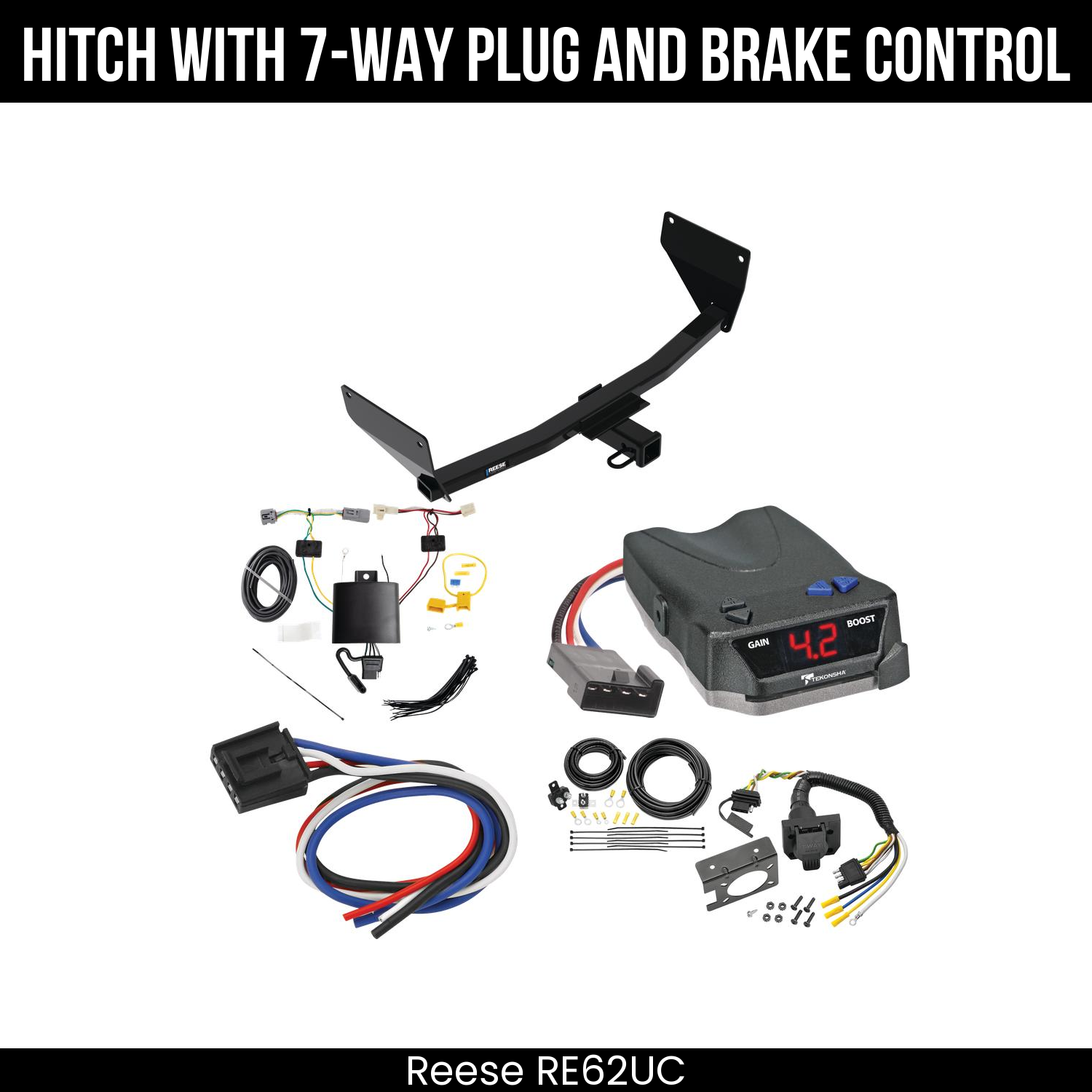Trailer Hitch , 7-Way , Tekonsha Brake EVN Control